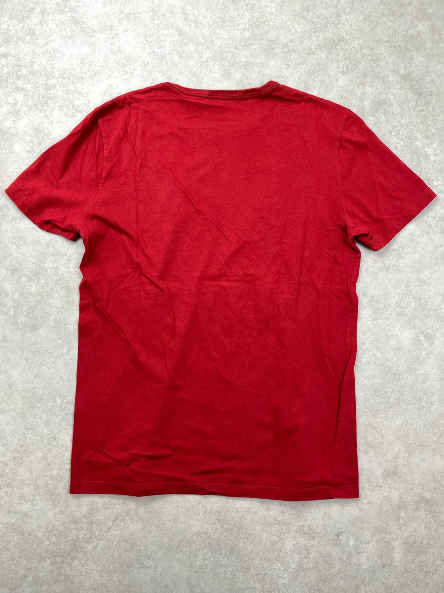 2010s Gucci Red Guccissima Logo T-Shirt NMsTYHqt 3