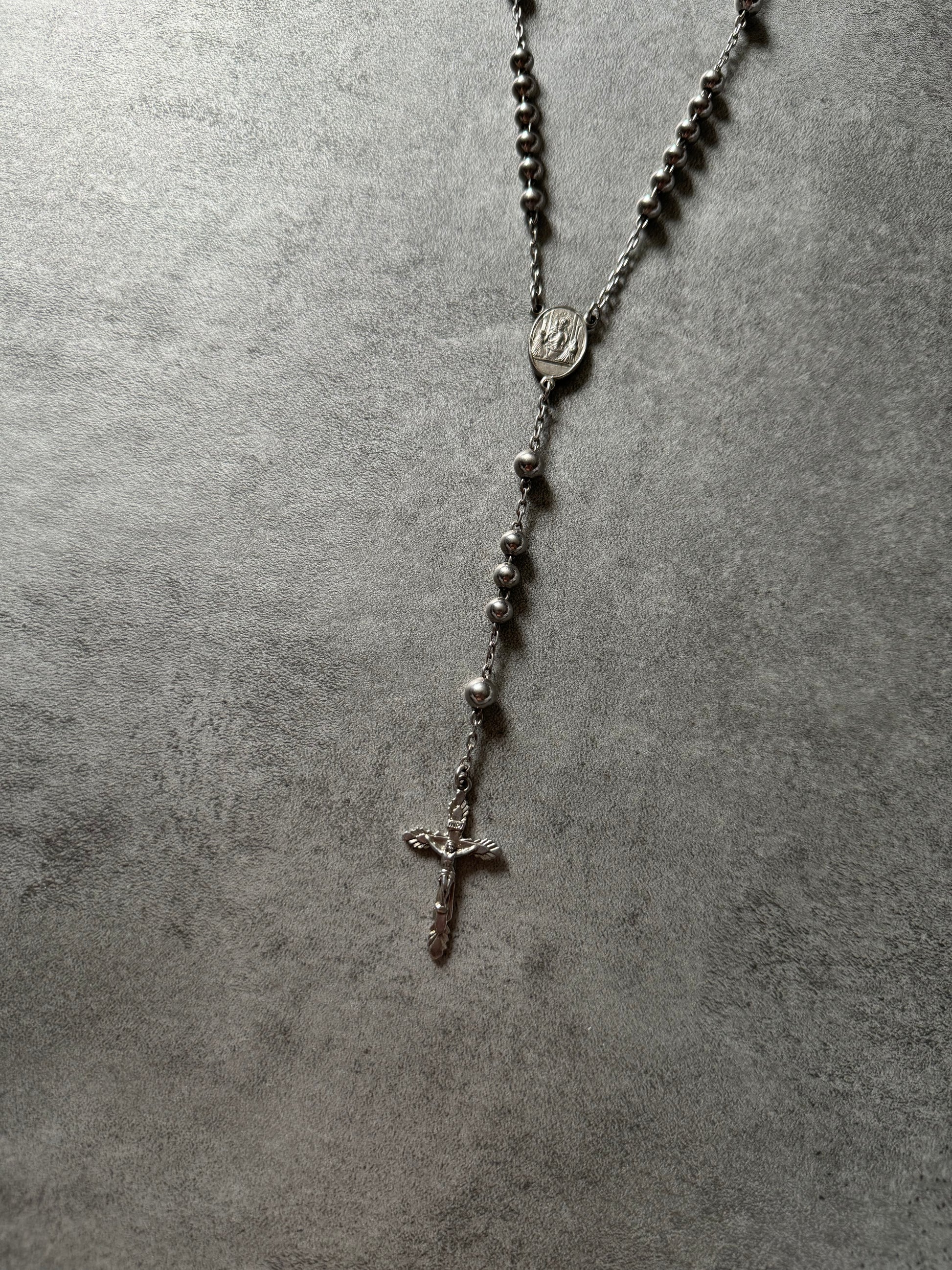 Dolce & Gabbana Modern Catholic Rosary Necklace (OS) - 8