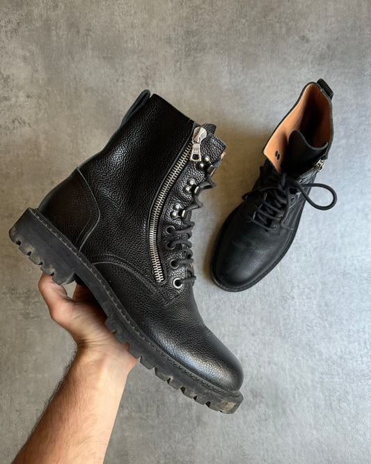 Dries van noten combat boots best sale