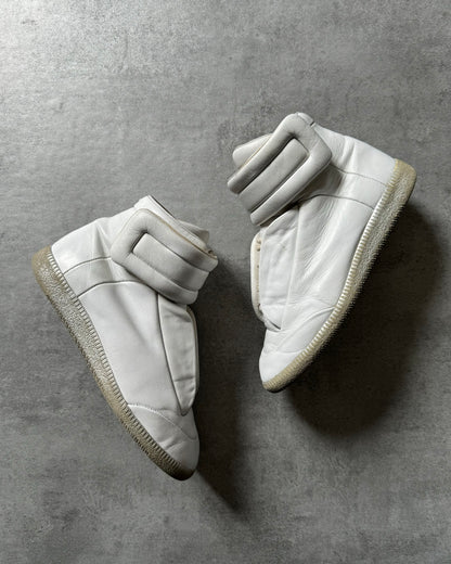 Maison Margiela Future High White Leather Shoes (37) - 7