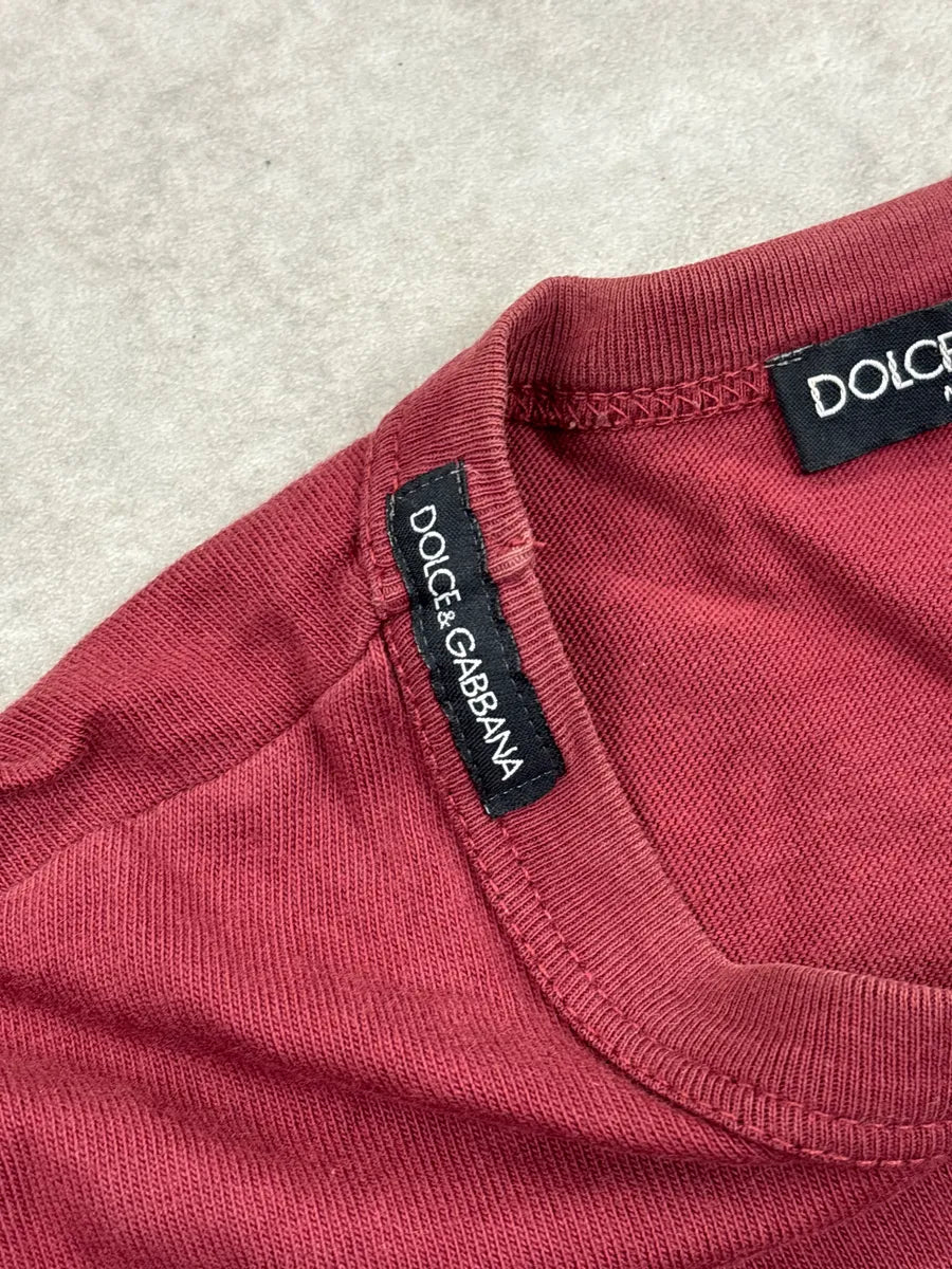 AW2004 Dolce & Gabbana Red Tiger Head T-Shirt NfPmuOzB 9