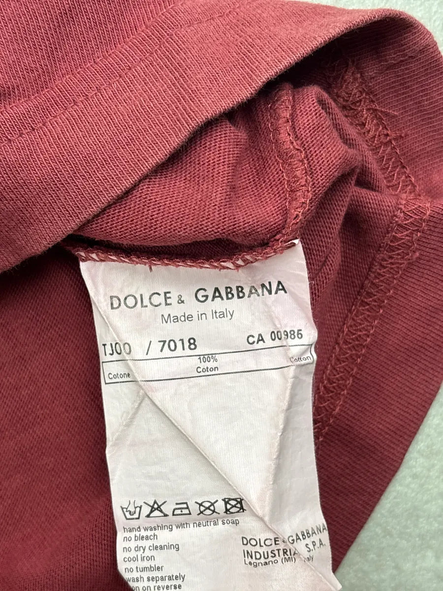 AW2004 Dolce & Gabbana Red Tiger Head T-Shirt NfPmuOzB 10