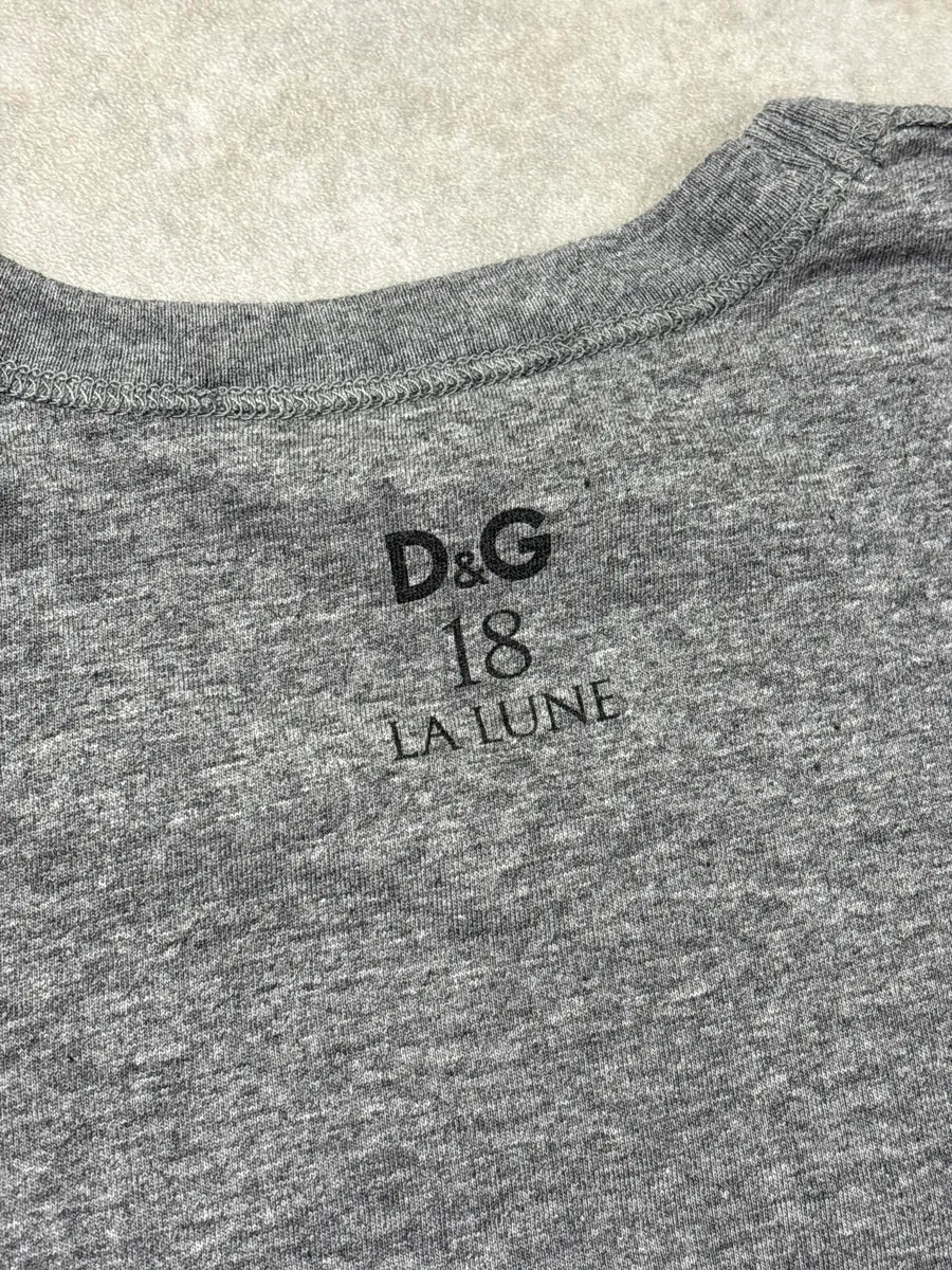2000s Dolce & Gabbana Grey Women Portrait T-Shirt NiygeHzN 7