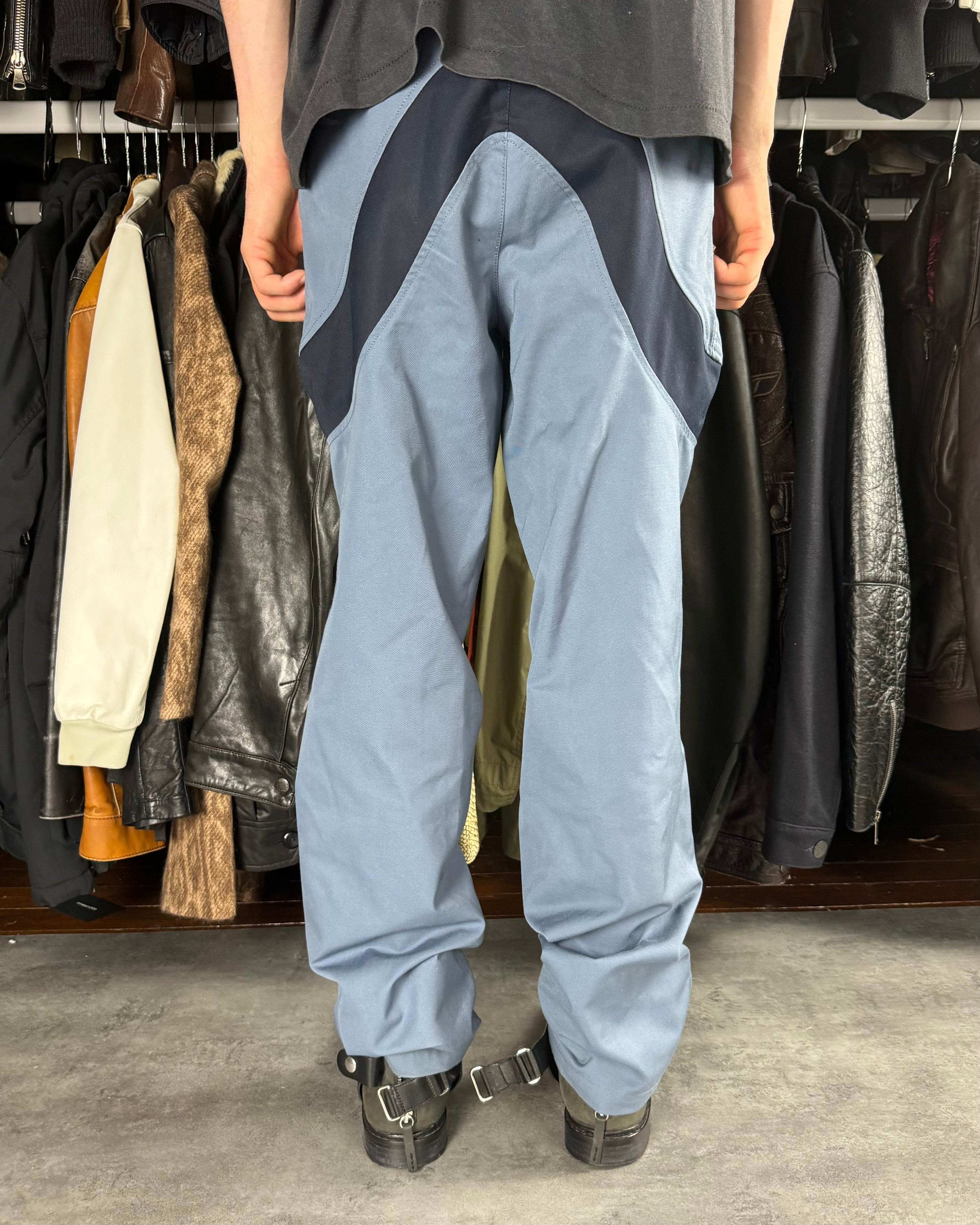 Affix Affxwrks Onsite Blue Worker Pants by Kiko Kostadinov (M) - 2
