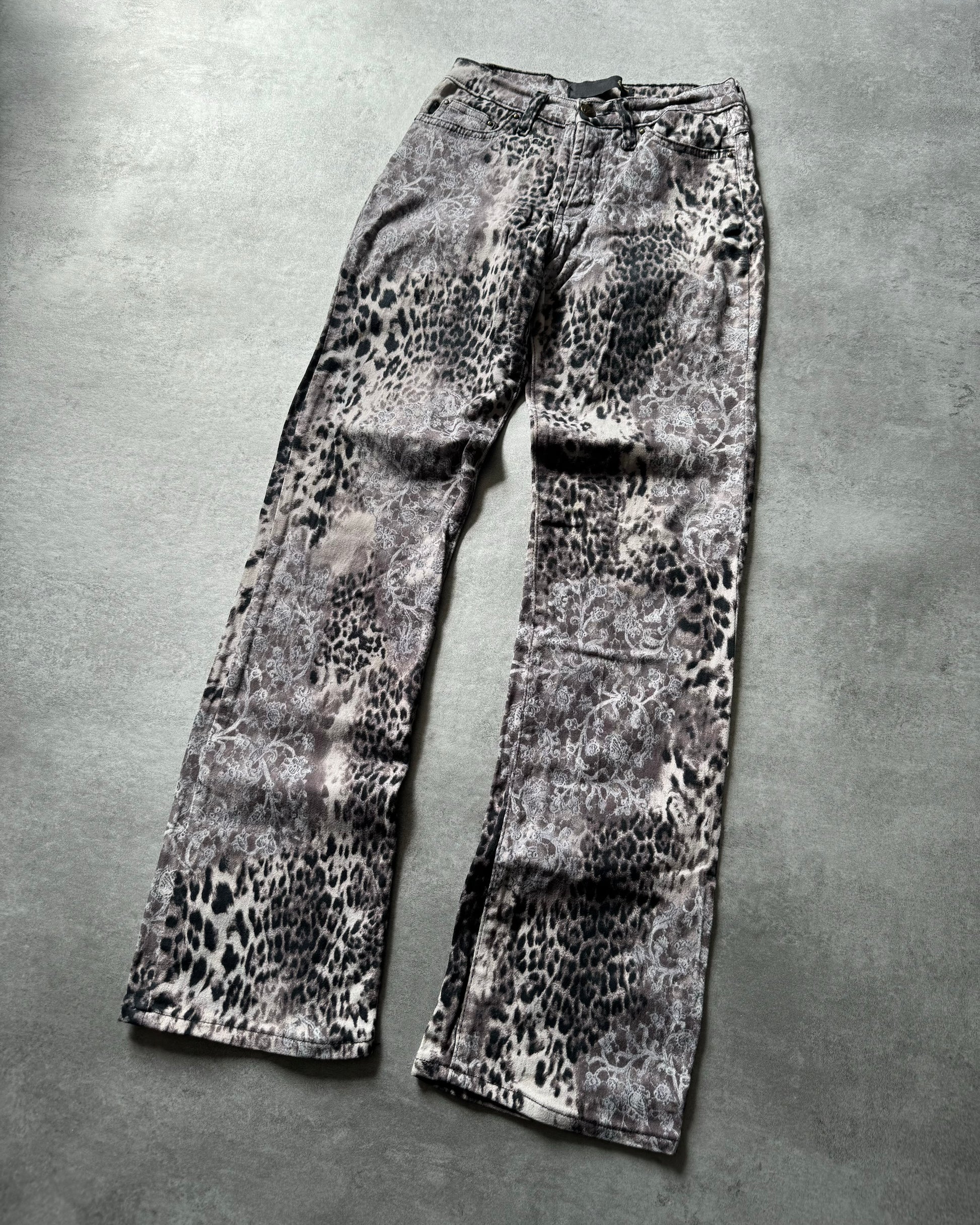 2000s Cavalli Jaguar Winter Peninsula Pants  (XS) - 5