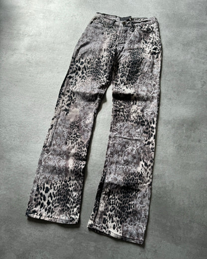 2000s Cavalli Jaguar Winter Peninsula Pants  (XS) - 5