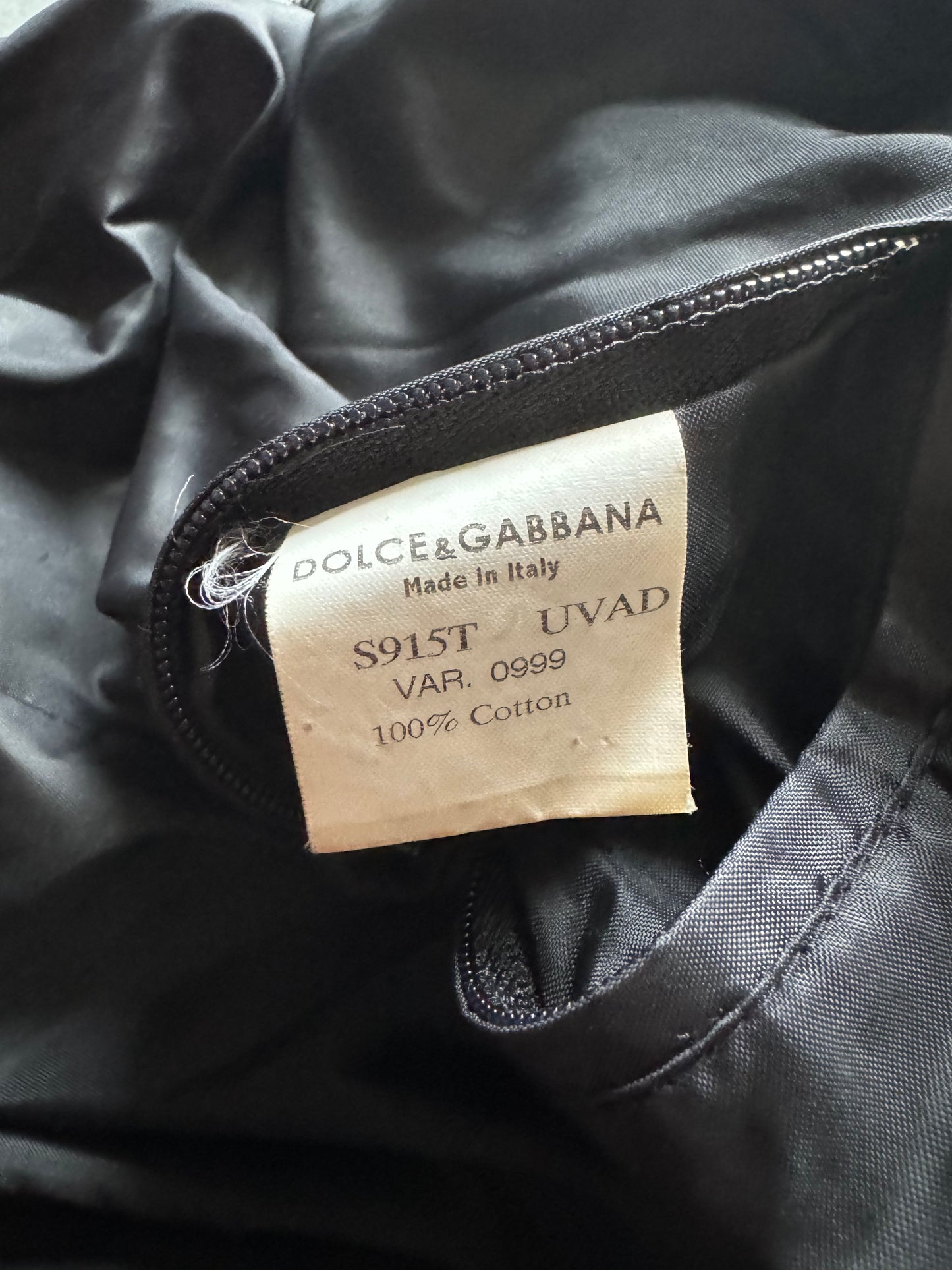 AW2010 Dolce & Gabbana Navy Utility Jacket (M) - 3