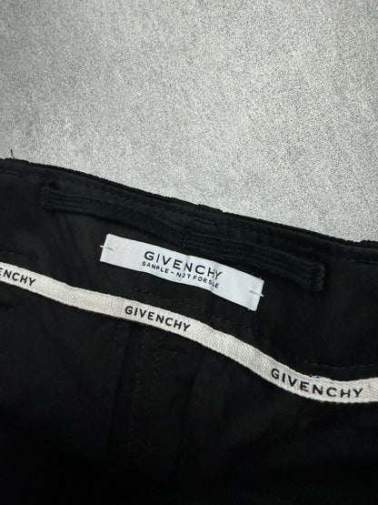 SS2019 Givenchy Sample Black Loose Bondage Cargo Tactical Pants (S) - 8