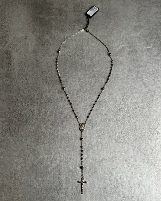 Dolce & Gabbana Grey Rosary Necklace (OS) - 1