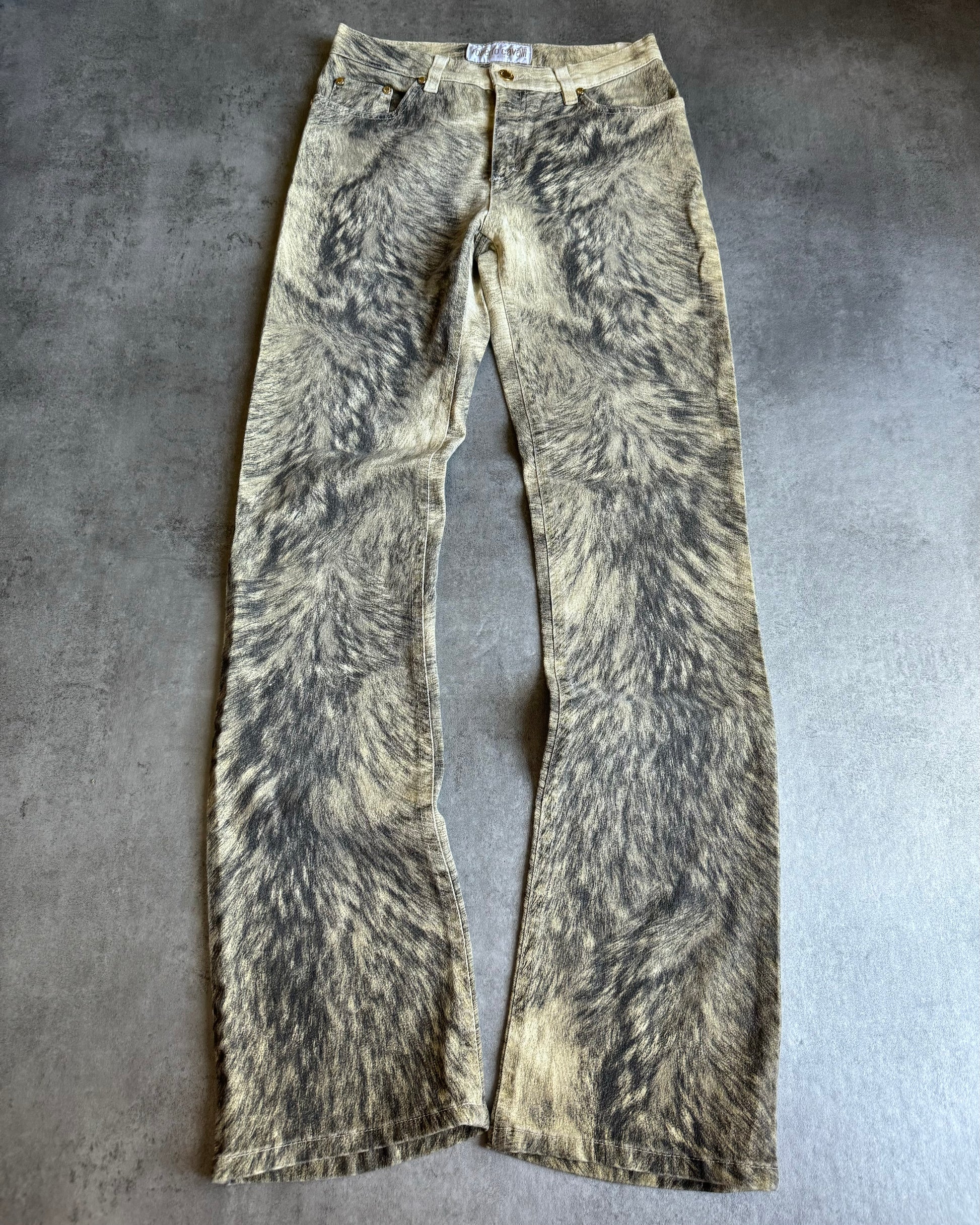 AW1999 Roberto Cavalli Heavy Animal Pants (XS) - 1