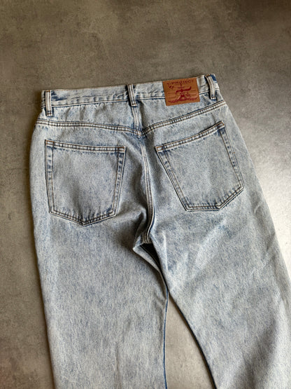 SS2023 Y/Project Cavallier Blue Astro Denim Jeans (M) - 4