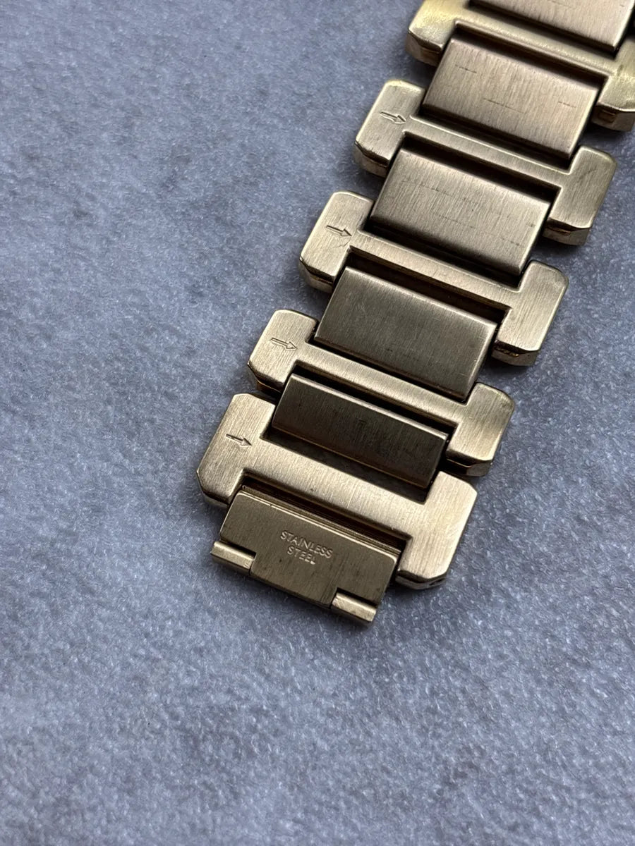 2000s Dolce & Gabbana Gold Stainless Steel Embellished Bracelet Watch NzzxTCdo 8