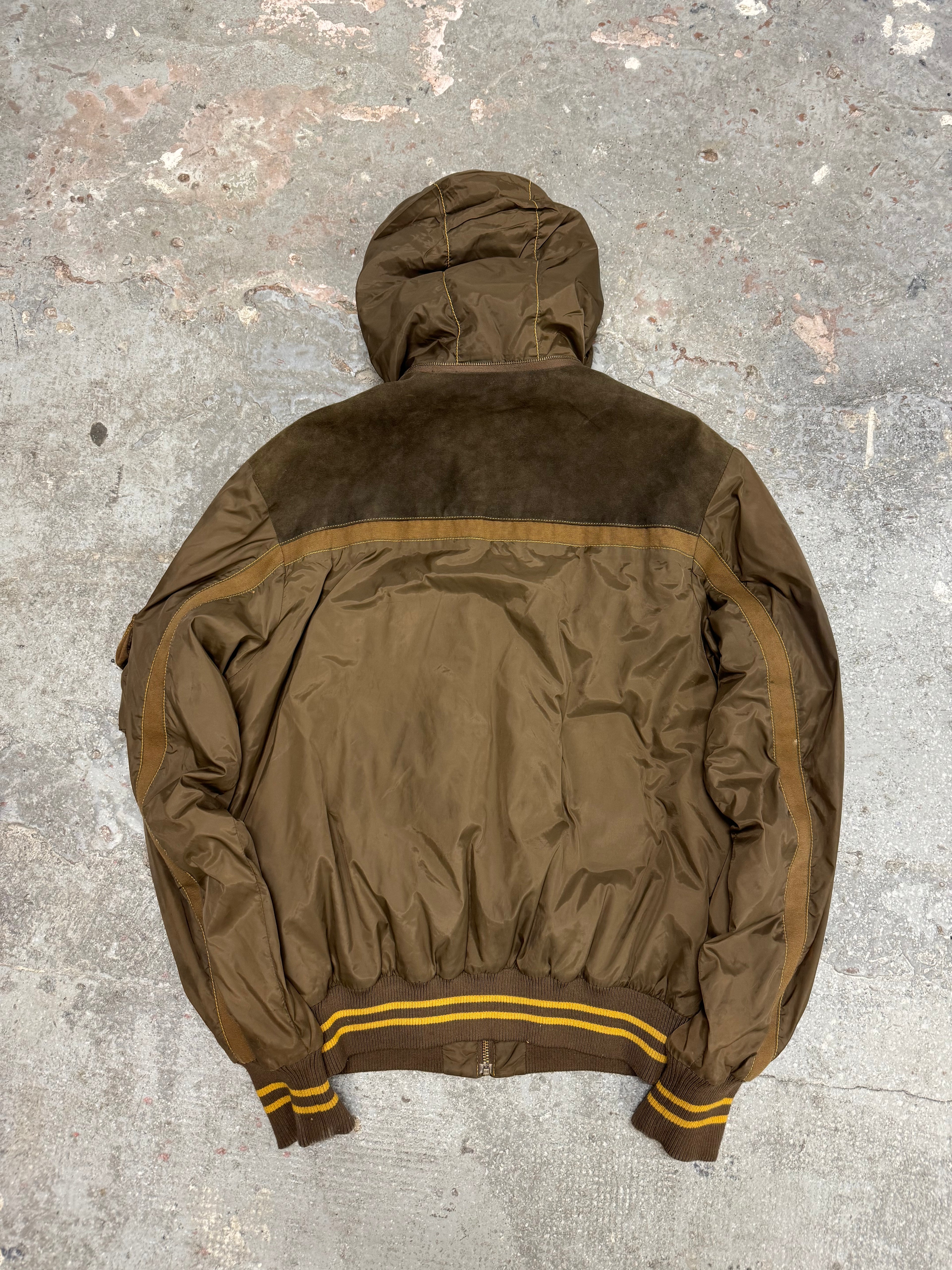AW2006 Cavalli Brown Multi Pockets Utility Jacket (L) - 2