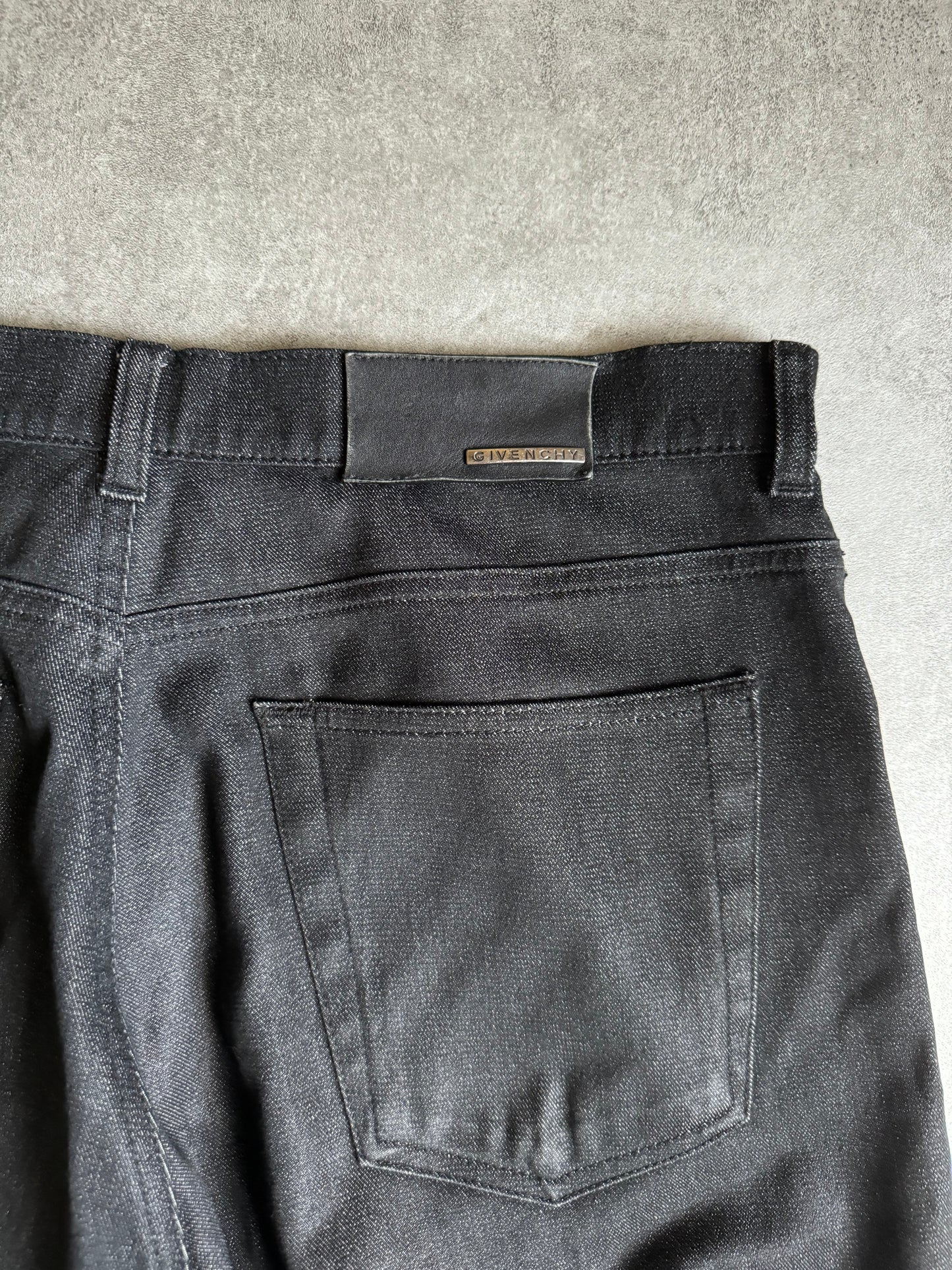 1990s Givenchy Obscure Shadow Relaxed Pants (M) - 4