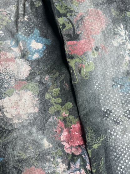 AW2004 Roberto Cavalli Floral Print Archive Pants (M) - 3