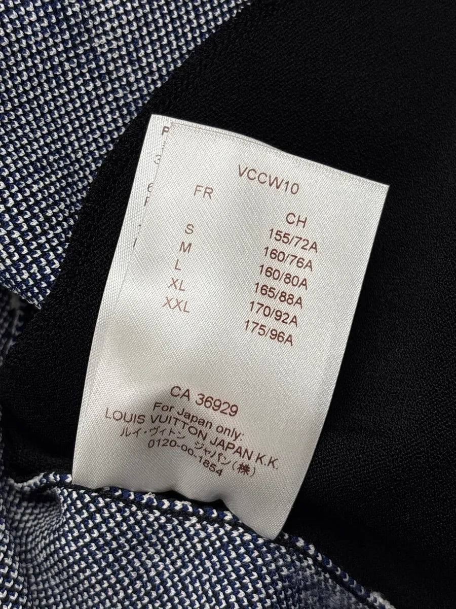 Louis Vuitton Navy Floral Jacquard Zip-Up Bomber Jacket OamMsxNT 10