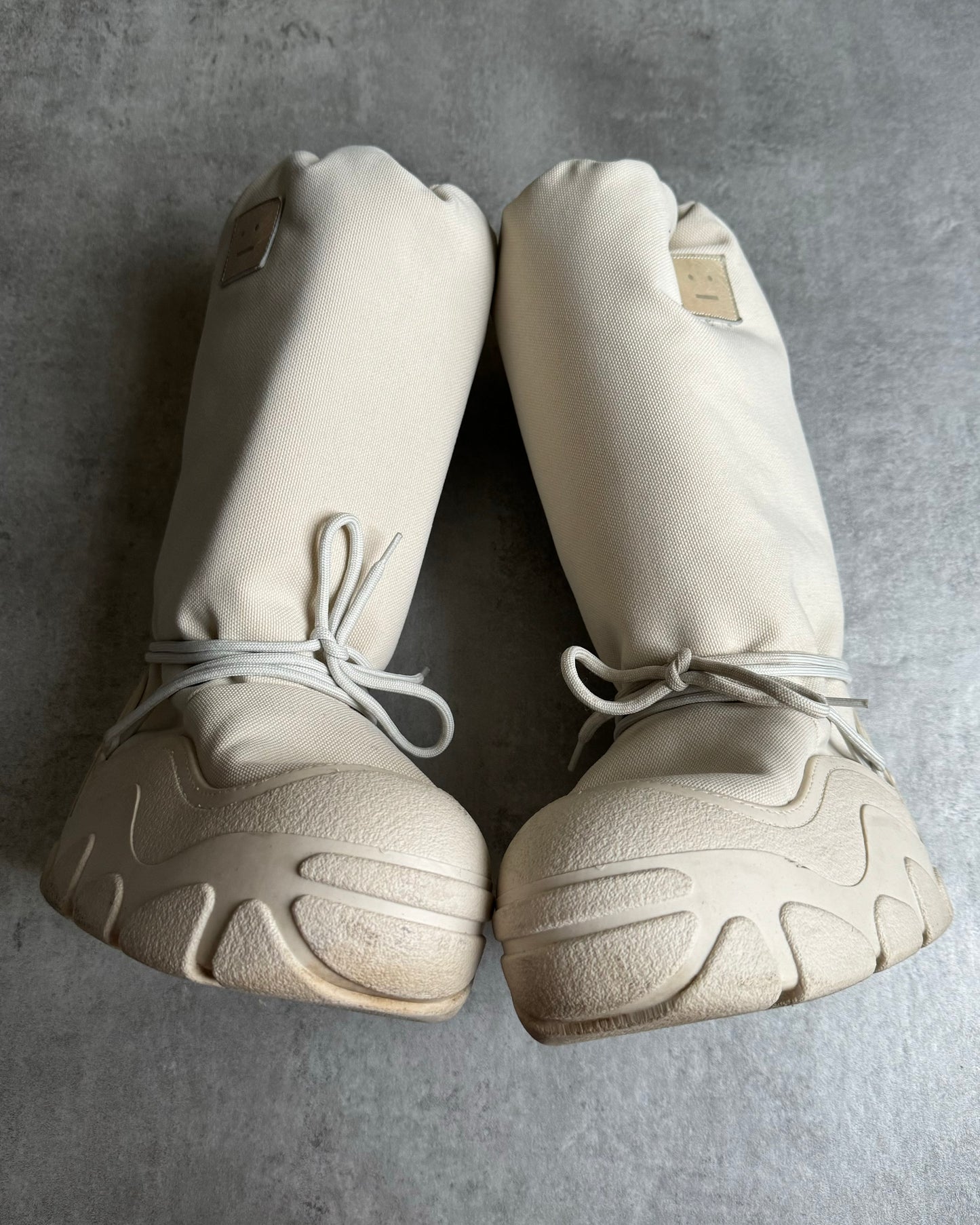 Acne Studios Modern Cozy Snow Boots Off White (39) - 6