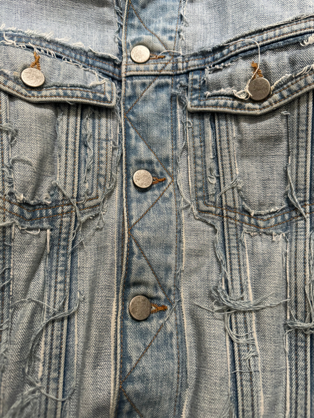 SS2005 Maison Margiela x H&M Reversed Denim Jacket Re-Edition (S) - 6