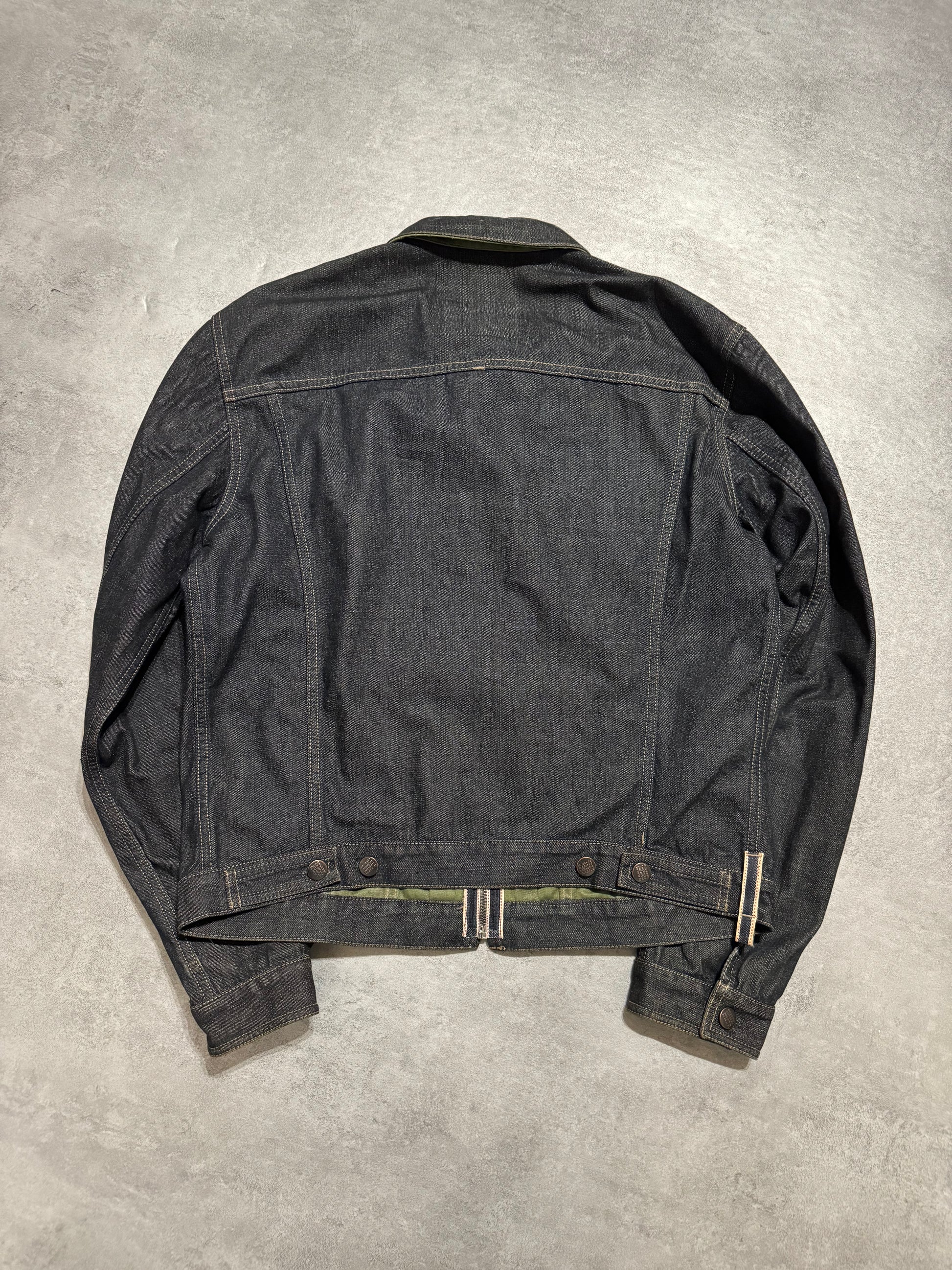 2000s Marithé + François Girbaud Brut Structural Denim Jacket (M) - 4