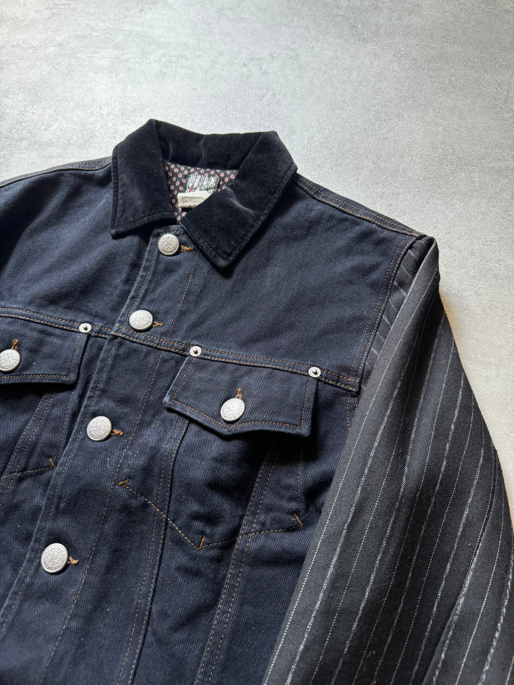 2000s Jean Paul Gaultier Hybride Denim Jacket  (XS) - 6