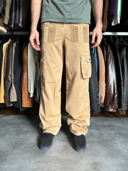 SS2003 Dolce & Gabbana Beige Cargo Utility Pants (L) - 3