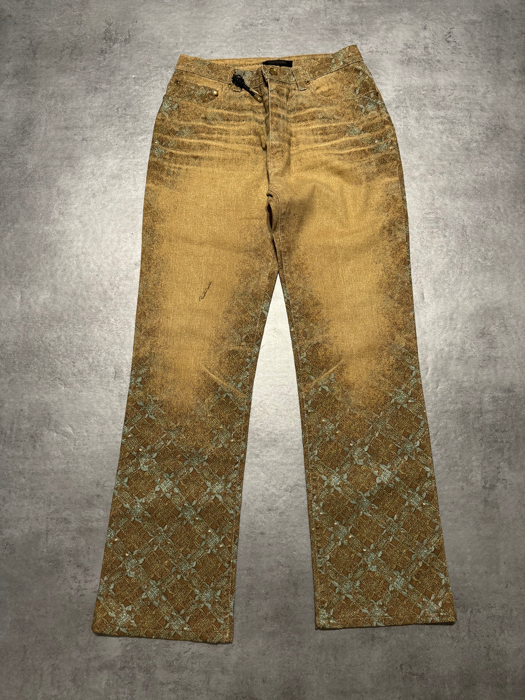 AW1998 Roberto Cavalli Royal Mosaic Pants (S) - 3