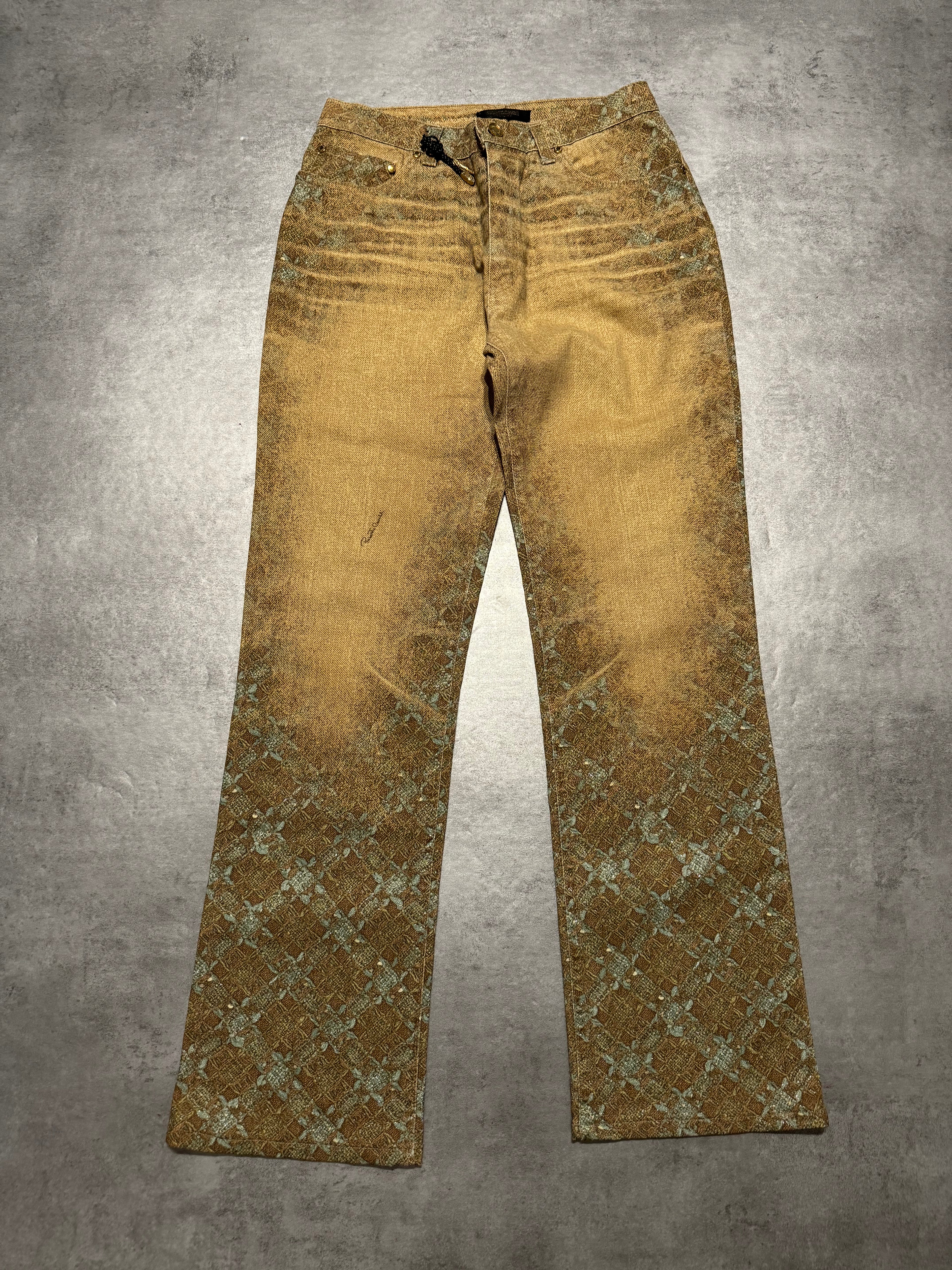 AW1998 Roberto Cavalli Royal Mosaic Pants (S) - 3