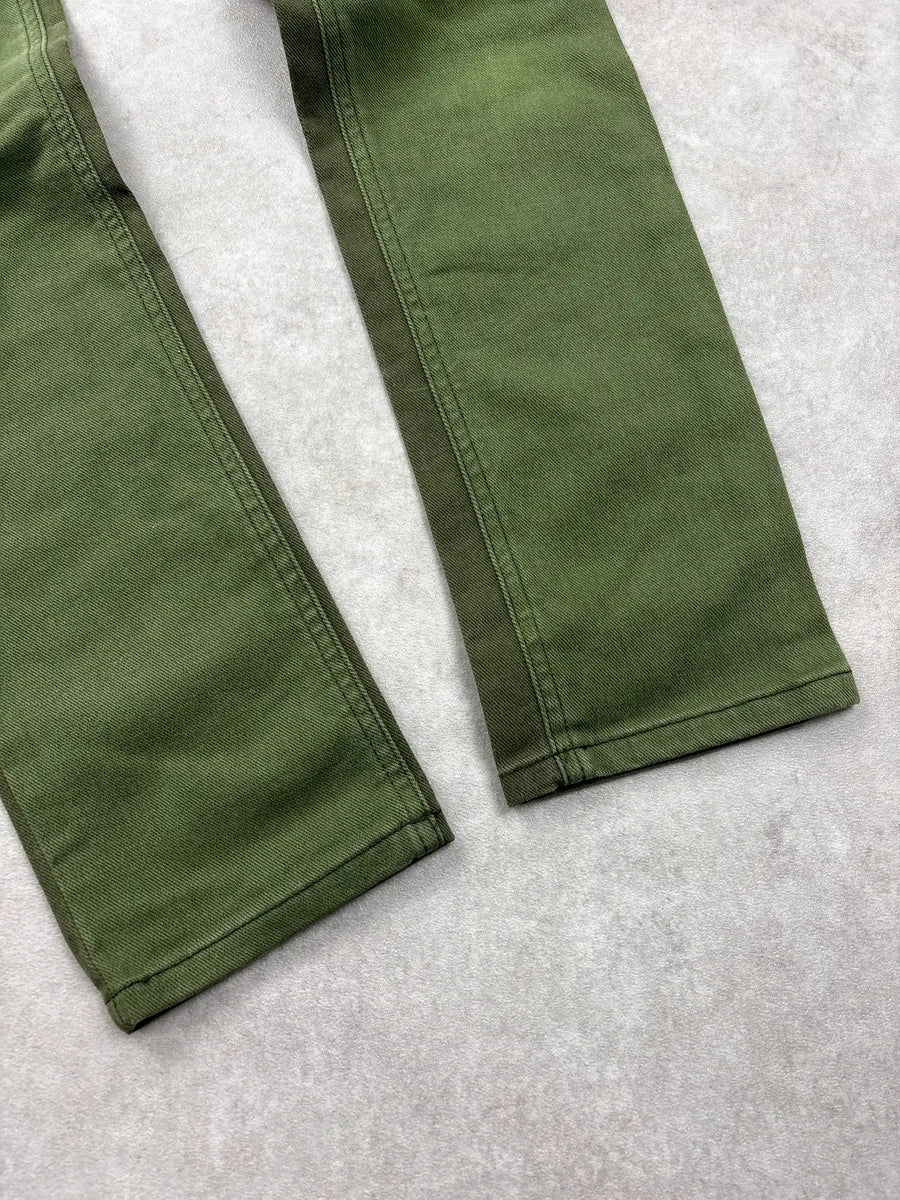 SS2012 Givenchy Olive Exposed Zip Waist pants PNkSmsfj 8
