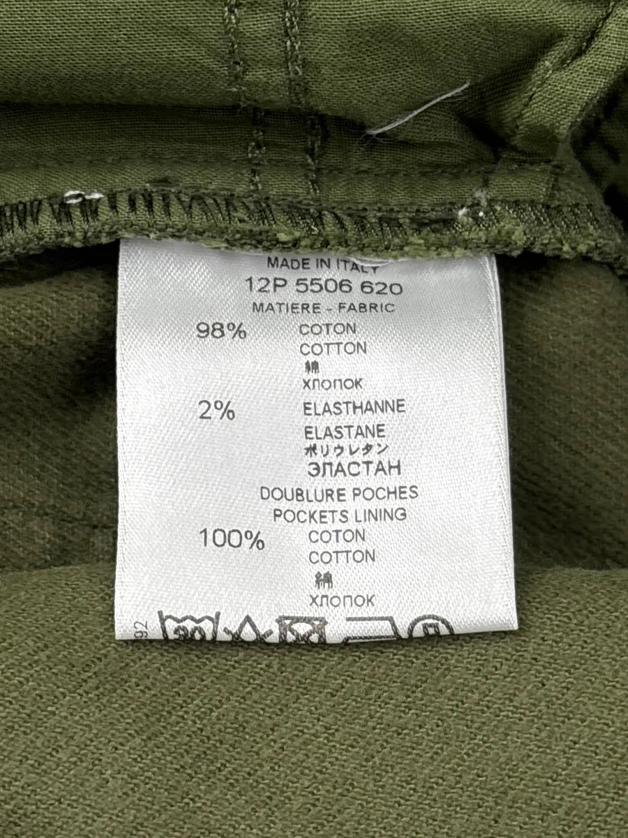 SS2012 Givenchy Olive Exposed Zip Waist pants PNkSmsfj 11