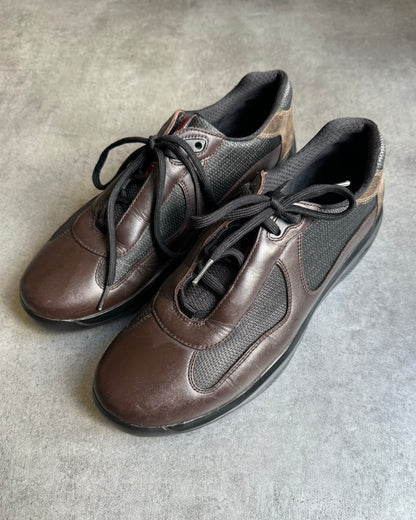 Prada America's Cup Brown Forest Leather  (44,5) - 3