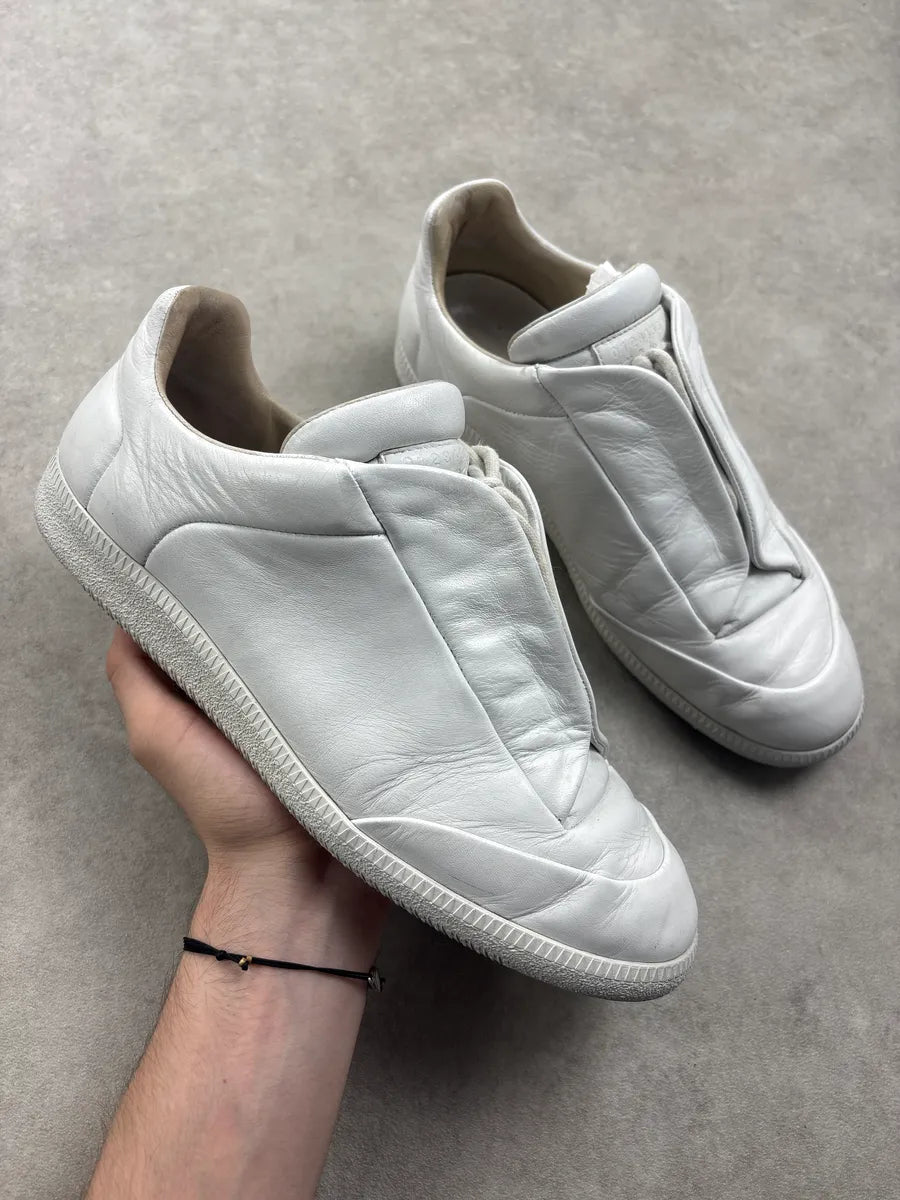 Maison Martin Margiela White Leather Future Sneakers ibJNlbu 0