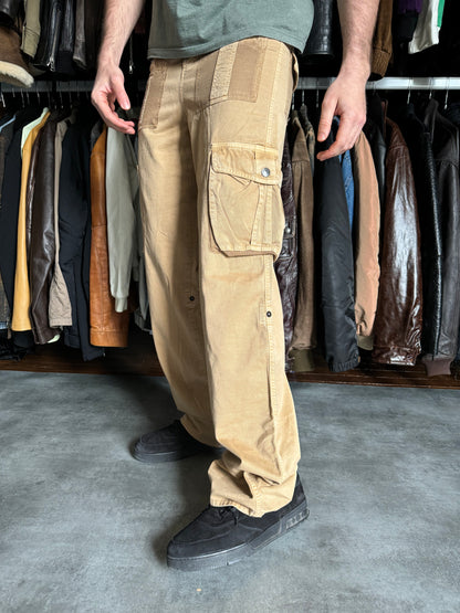 SS2003 Dolce & Gabbana Beige Cargo Utility Pants (L) - 2