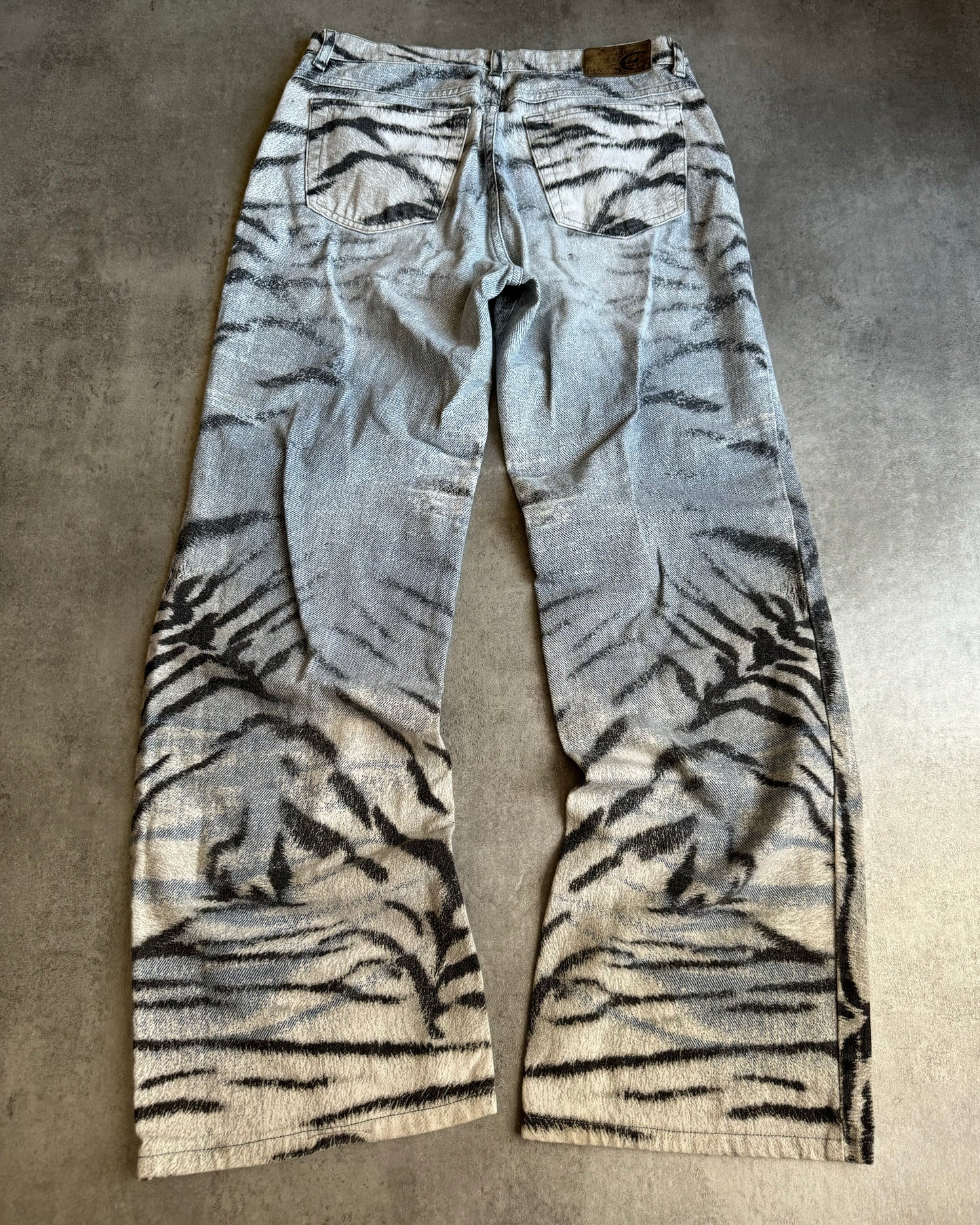 SS2002 Cavalli Safari Chic Zebra Pants (S) - 2