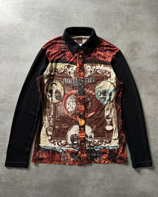2000s Jean Paul Gaultier World Testament Delirium Shirt (S) - 1
