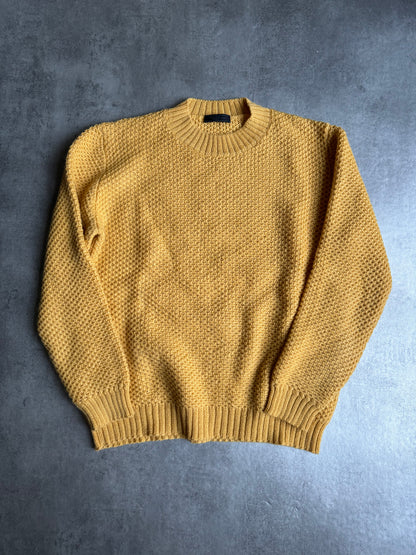 AW2017 Prada Yellow Wool Crewneck Sweater (L) - 7