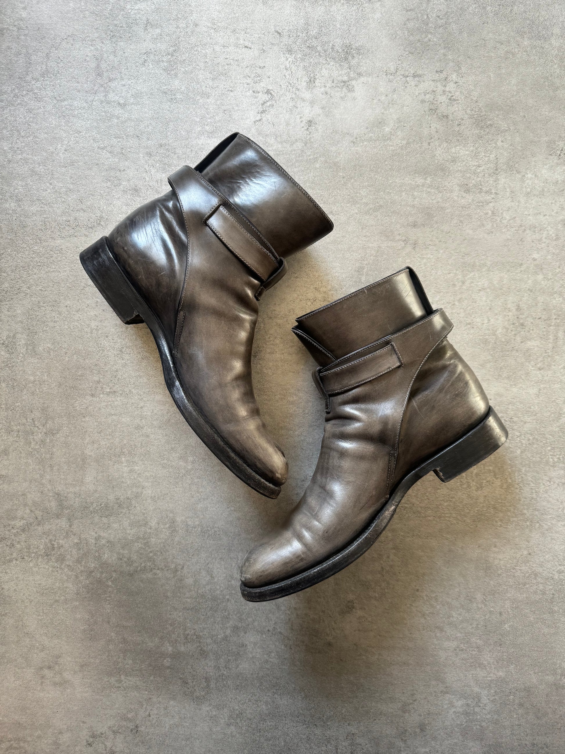 FW2011 Dior Leather Boots by Kris Van Assche (42) - 2