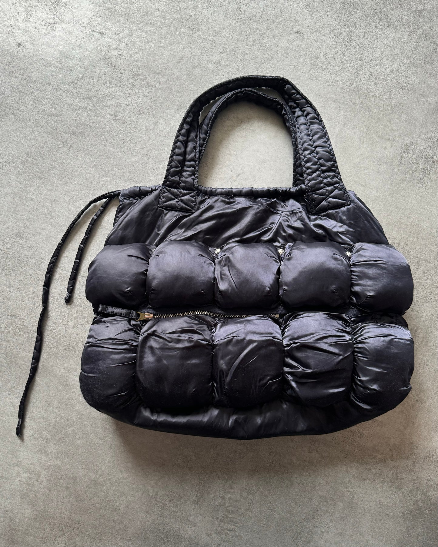 Marithé + François Girbaud Pokachu Cargo Navy Puffer Bag (OS) - 7