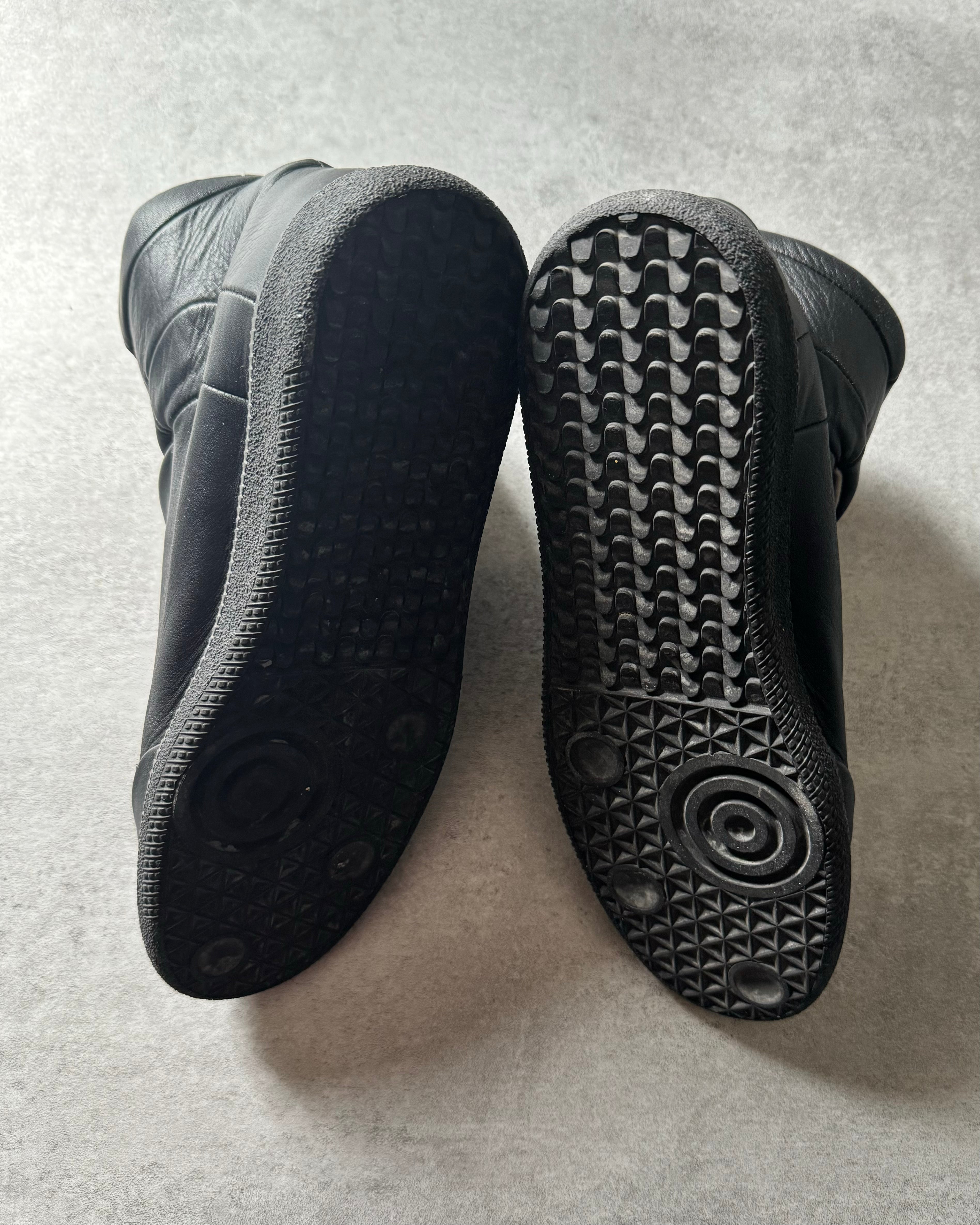 メゾン マルジェラ フューチャー ハイ レザー ブラック (40eu/us7