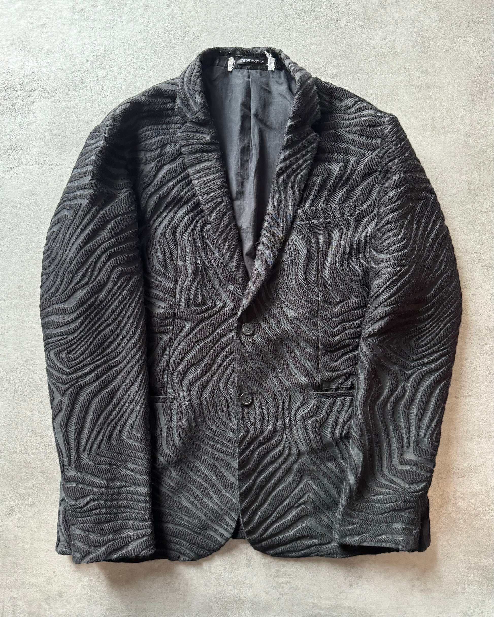 AW2019 Emporio Armani Psychadelic Brut 3D Blazer  (L) - 1