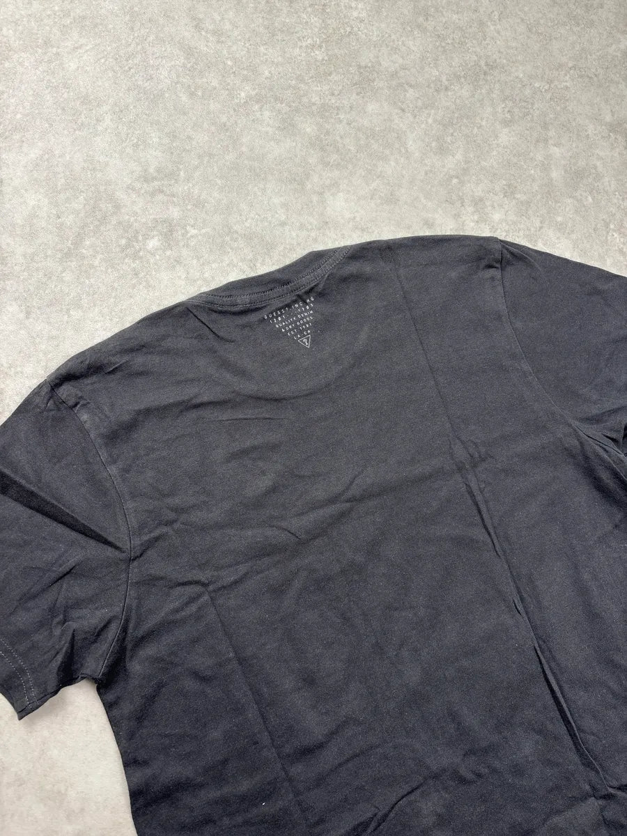 2010s Guess Black Liberty or Death Crest T-Shirt QQTjqpAy 6