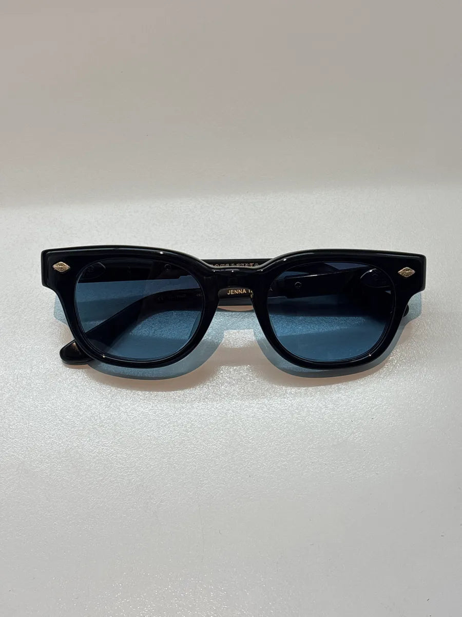 Chrome Hearts Black Acetate Jenna Tail yea Blue Gradient Square Sunglasses QQsqwzIp 1