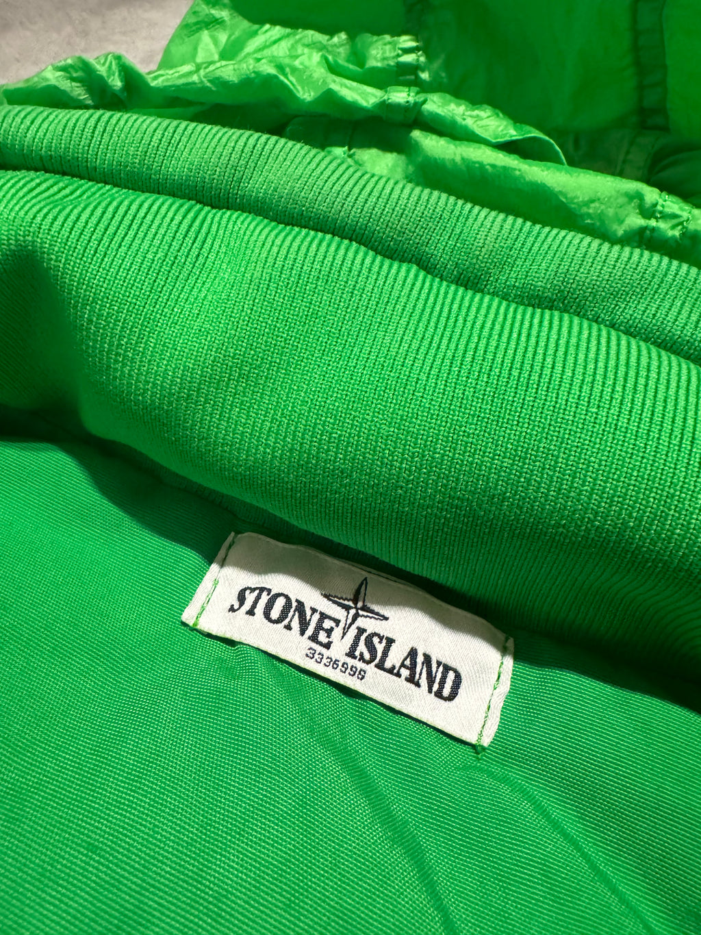 AW2012 Stone Island Green Bodywarmer Puffer Hooded Jacket (M/L) - 9