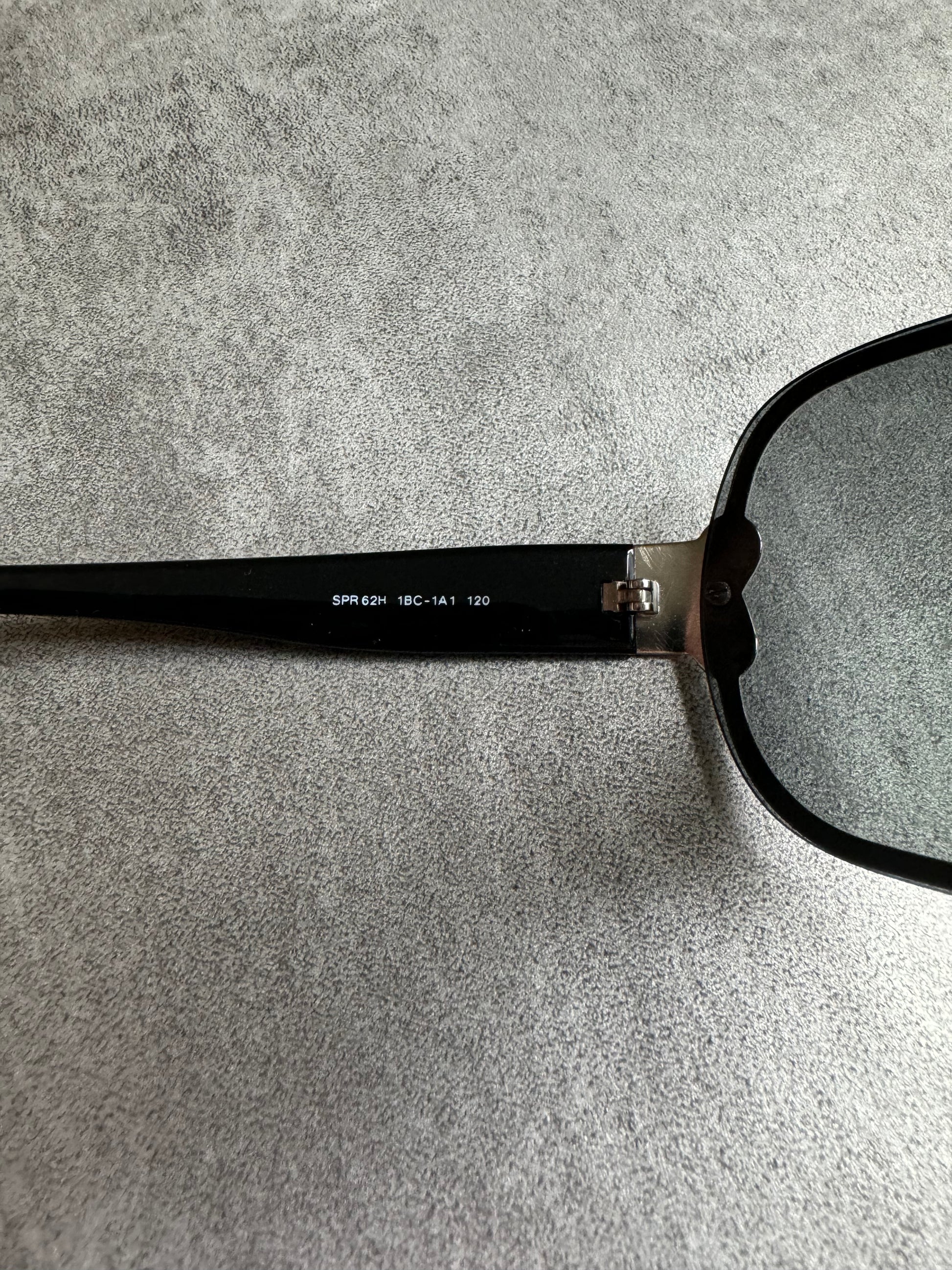 2000s Prada Archive Italian Metallic Sunglasses (OS) - 10