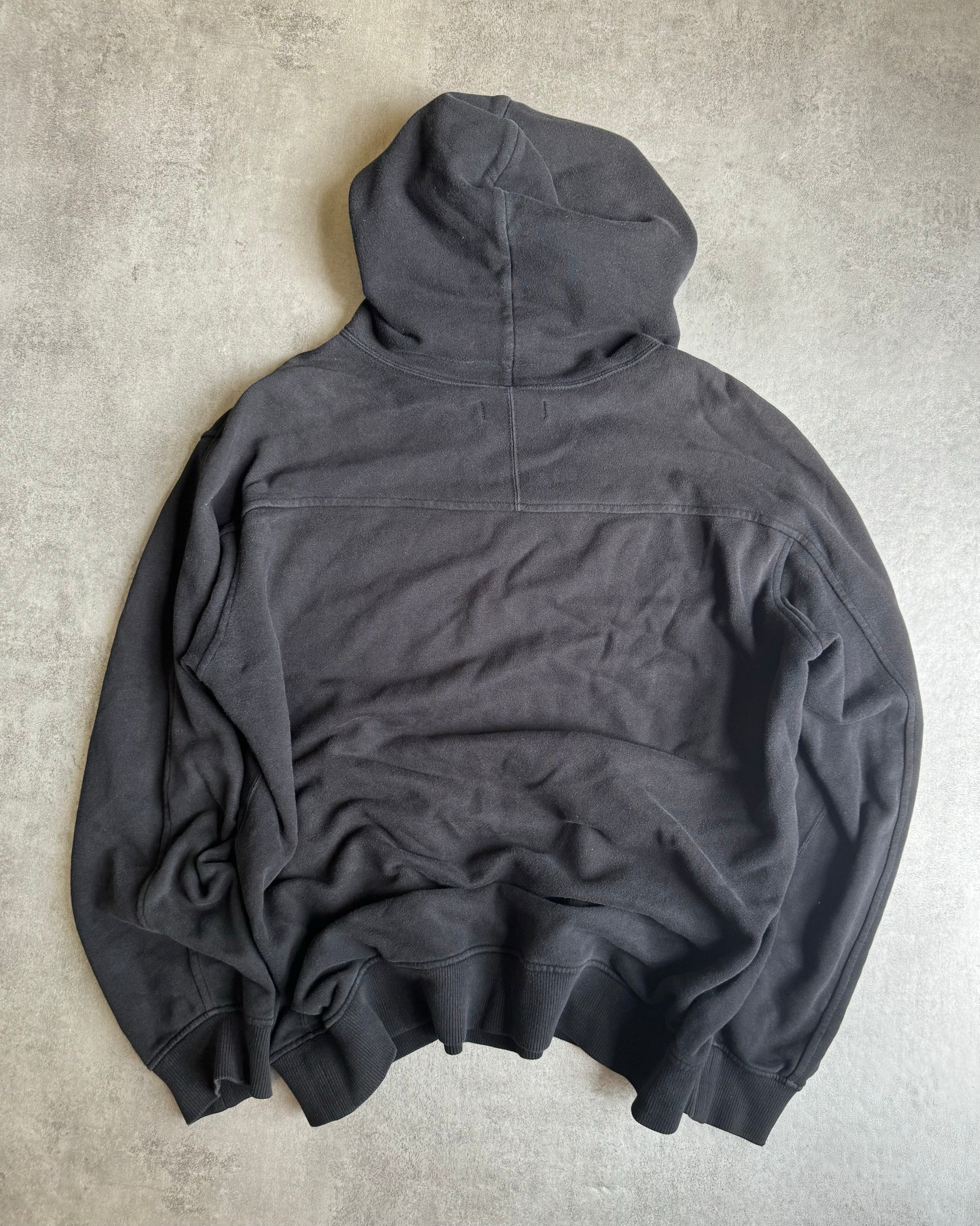 Yohji Yamamoto S'YTE Planning Dept Crepuscule Black Hoodie (L) - 2