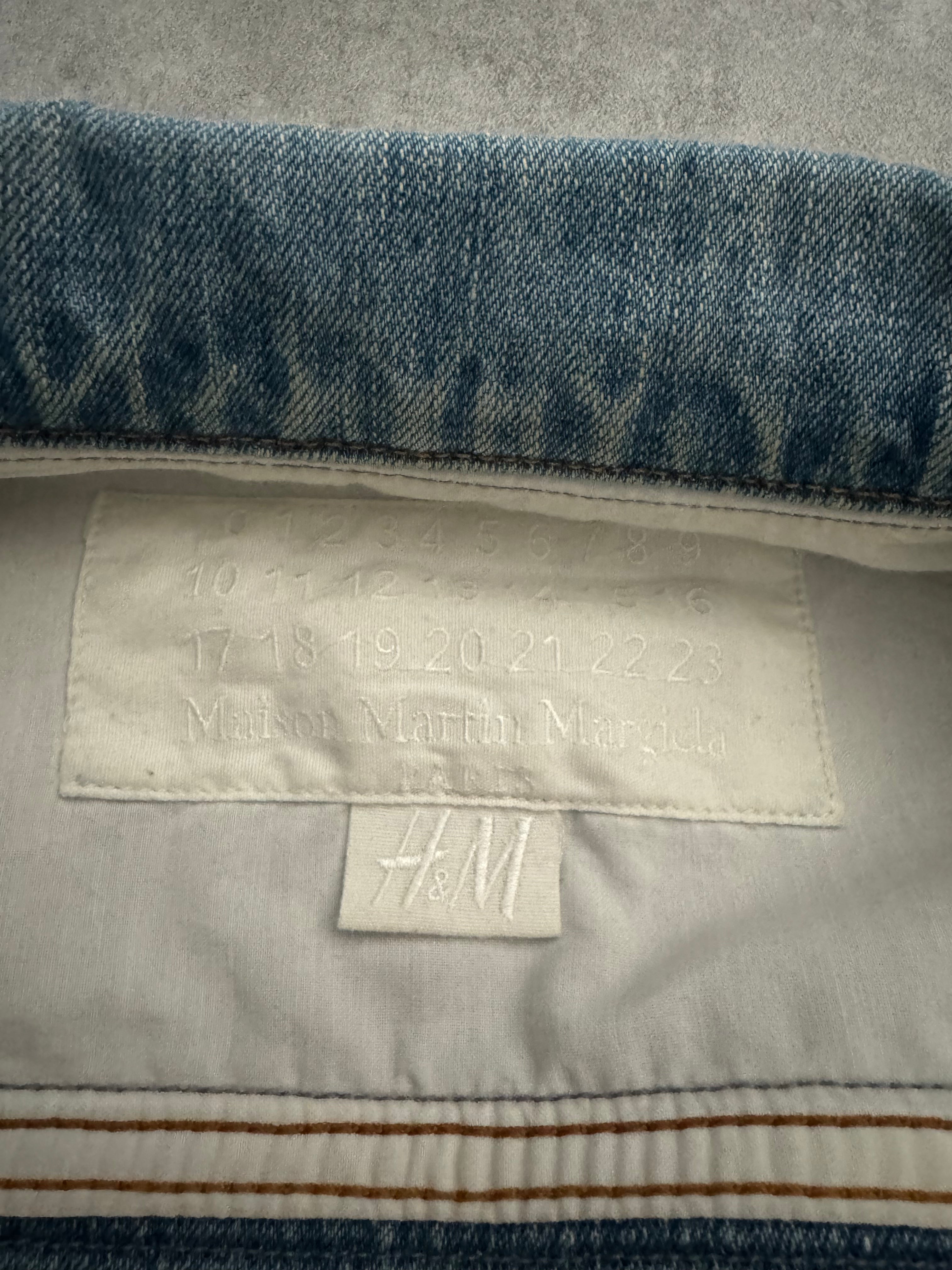 SS2005 Maison Margiela x H&M Reversed Denim Jacket Re-Edition (S) - 4