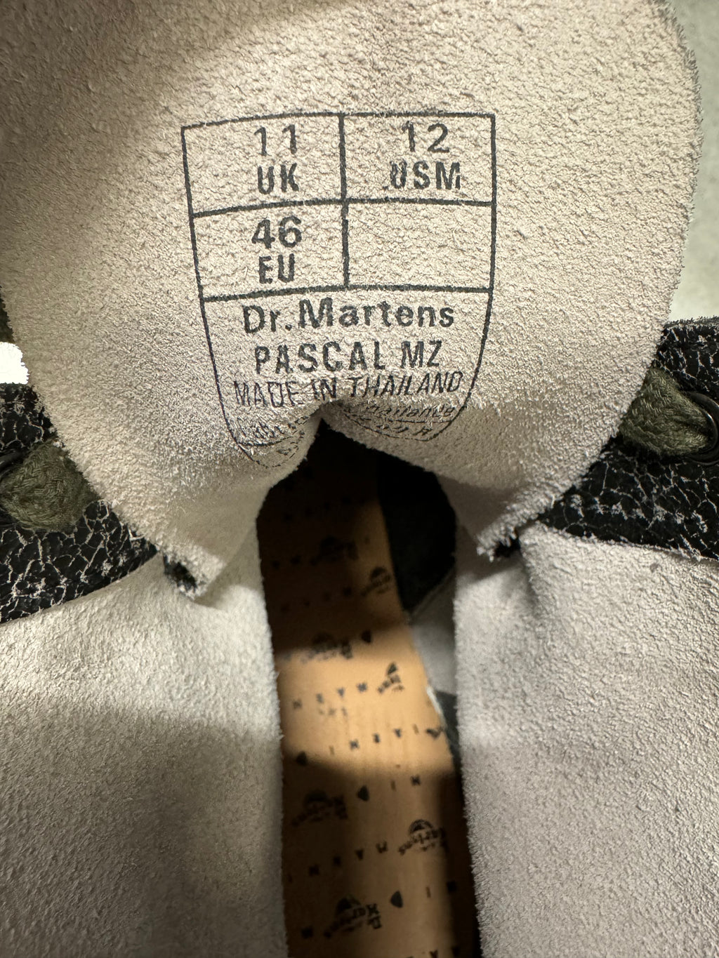 AW2016 Dr Martens x Marni Black Cracked Leather Boots (46) - 7