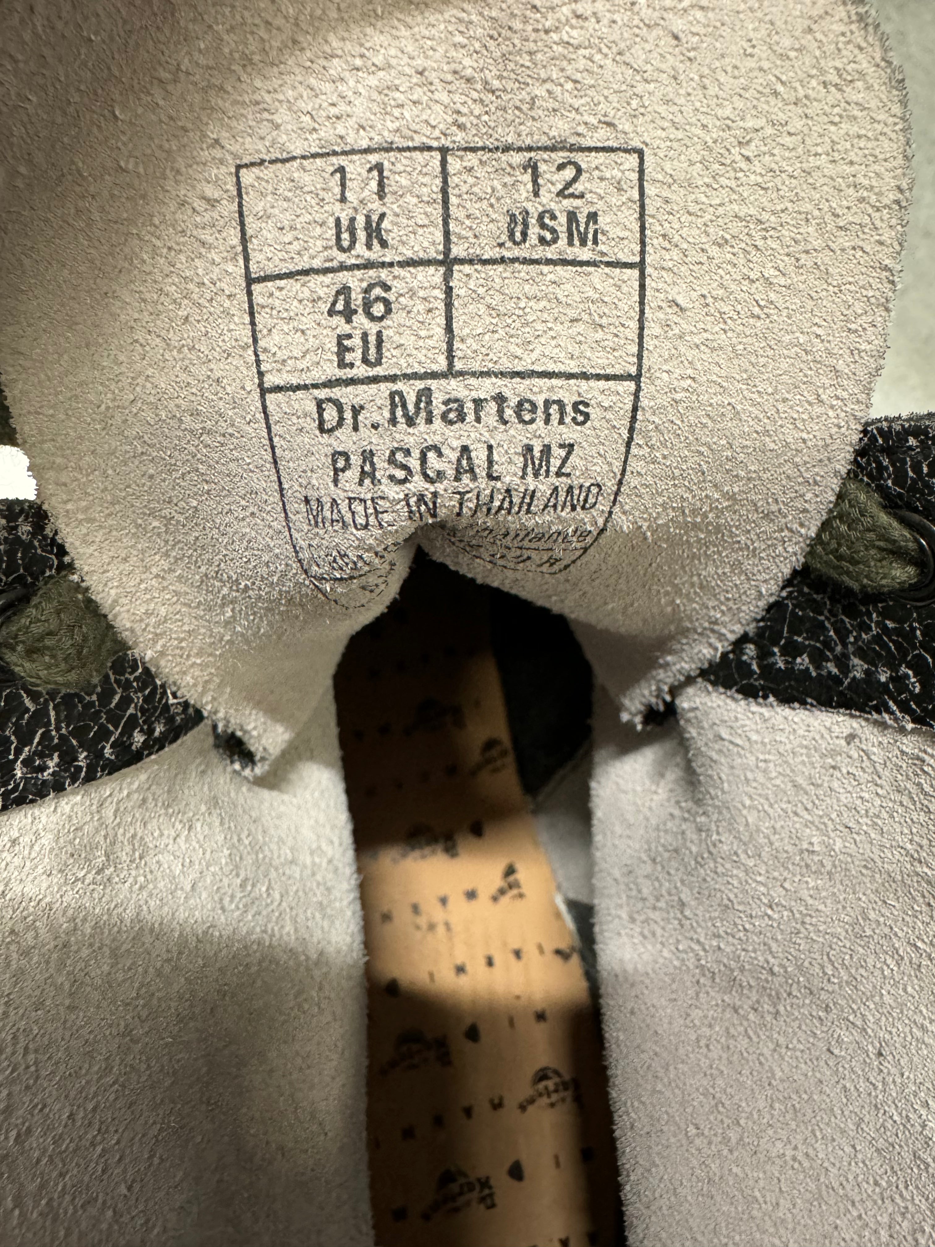 AW2016 Dr Martens x Marni Black Cracked Leather Boots (46) - 7