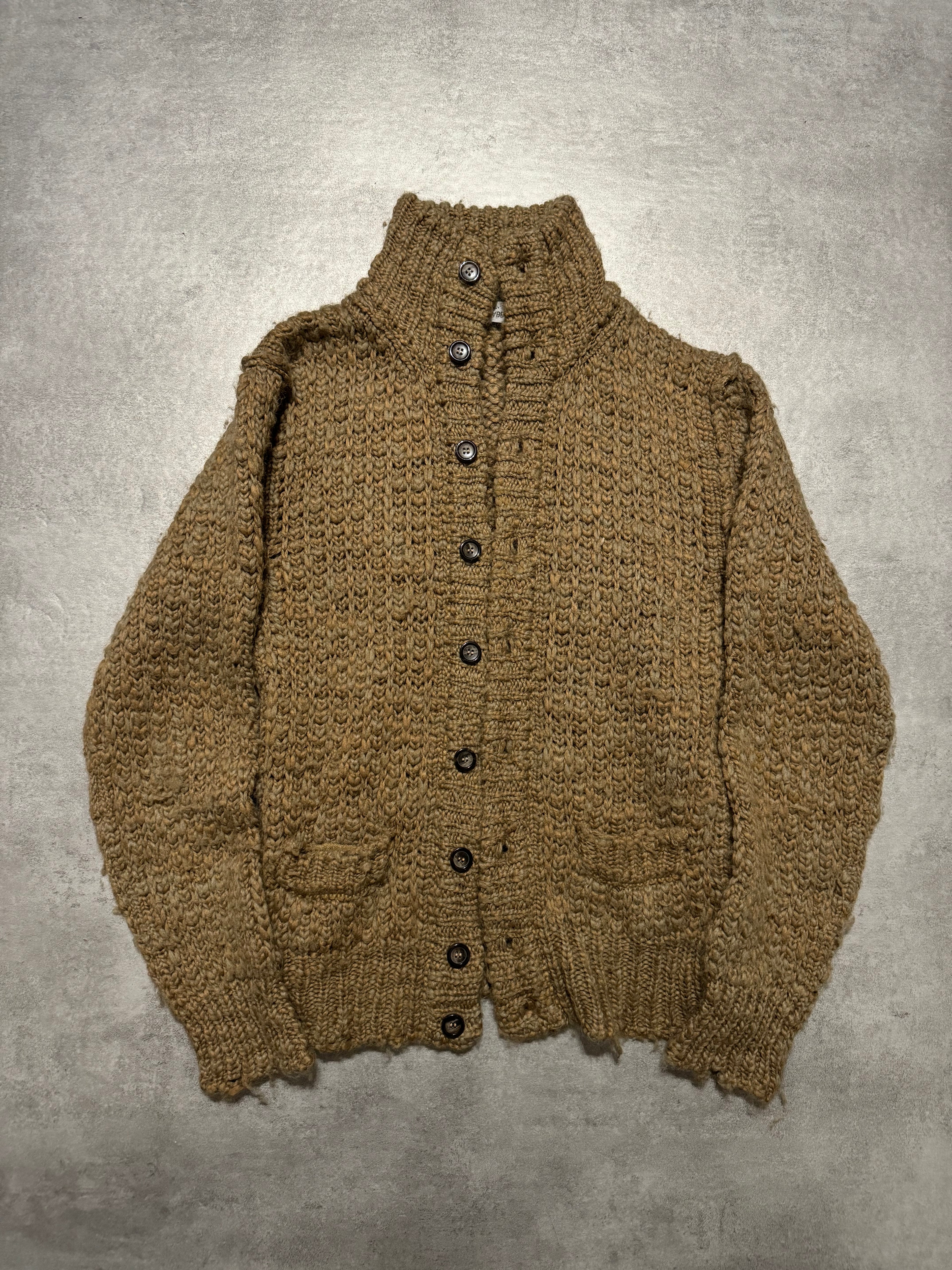 AW2008 Dolce & Gabbana Wool & Alpaga Buttoned Sweater (M/L) - 11