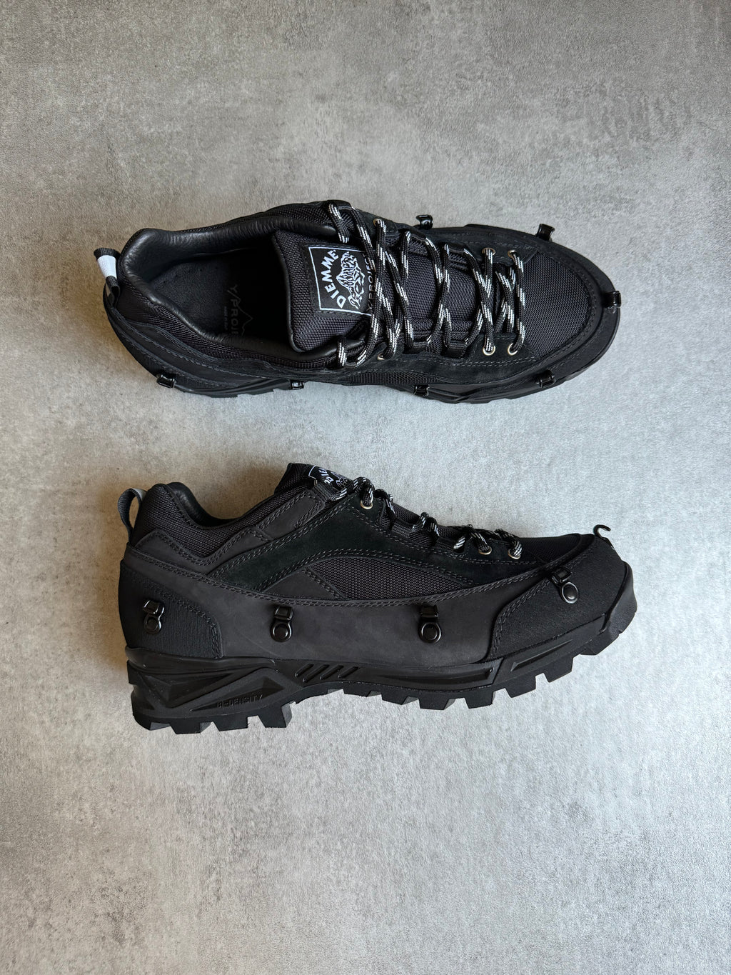 Y/Project x Diemme Black Grappa Hiker Shoes (41eu/us8 Y/Project x Diemme Black Grappa Hiker Shoes (41eu/us8