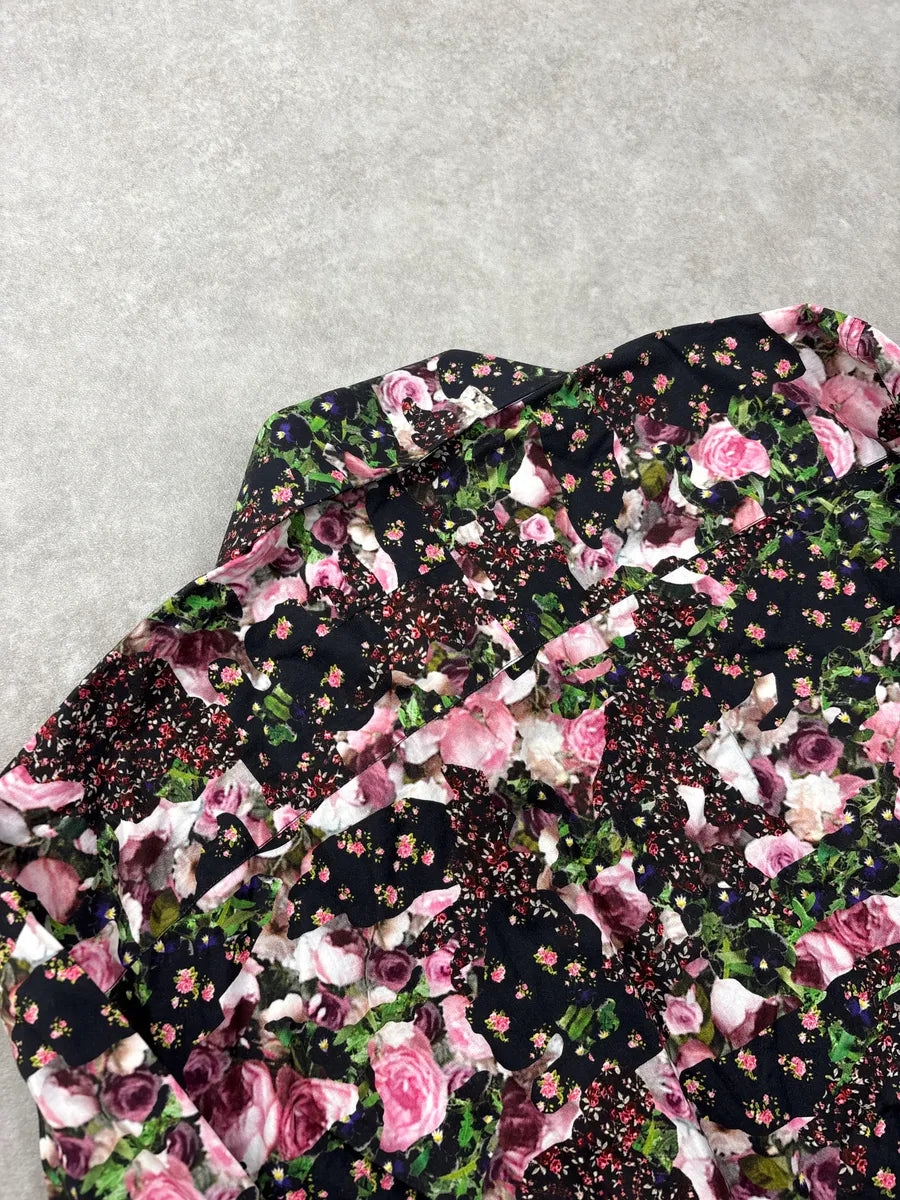 SS2014 Givenchy Black Floral Shirt by Riccardo Tisci QjgDCfuj 8